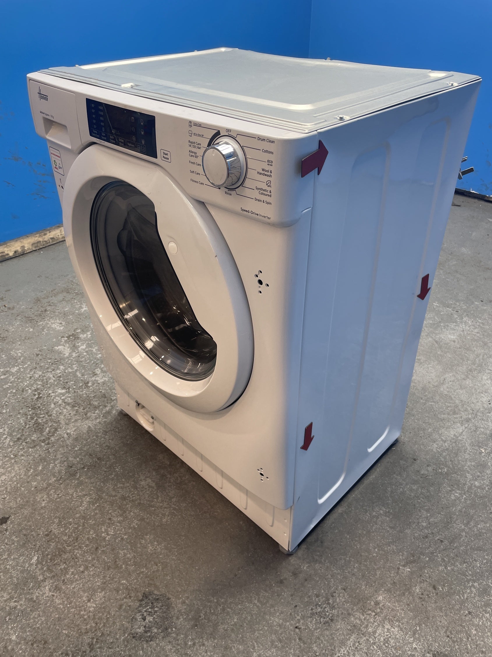 #GRC-154-998 - Hoover HBW 48TAMEJ-80 8kg 1400rpm Integrated Washing Machine