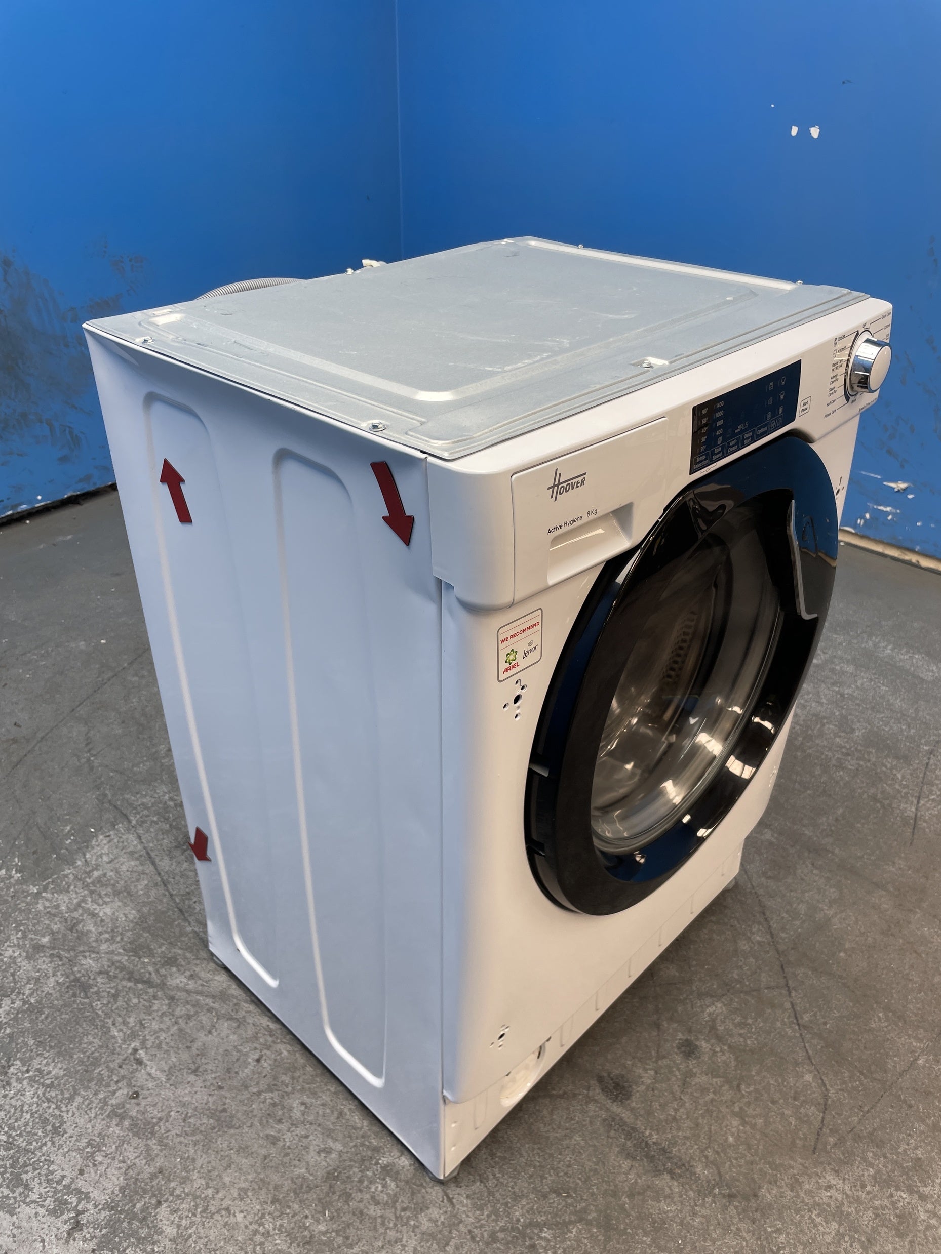 #GRC-160-715 - Hoover H-WASH 300 Pro HBWS 484DMBW5-80 8kg 1400rpm Integrated Washing Machine