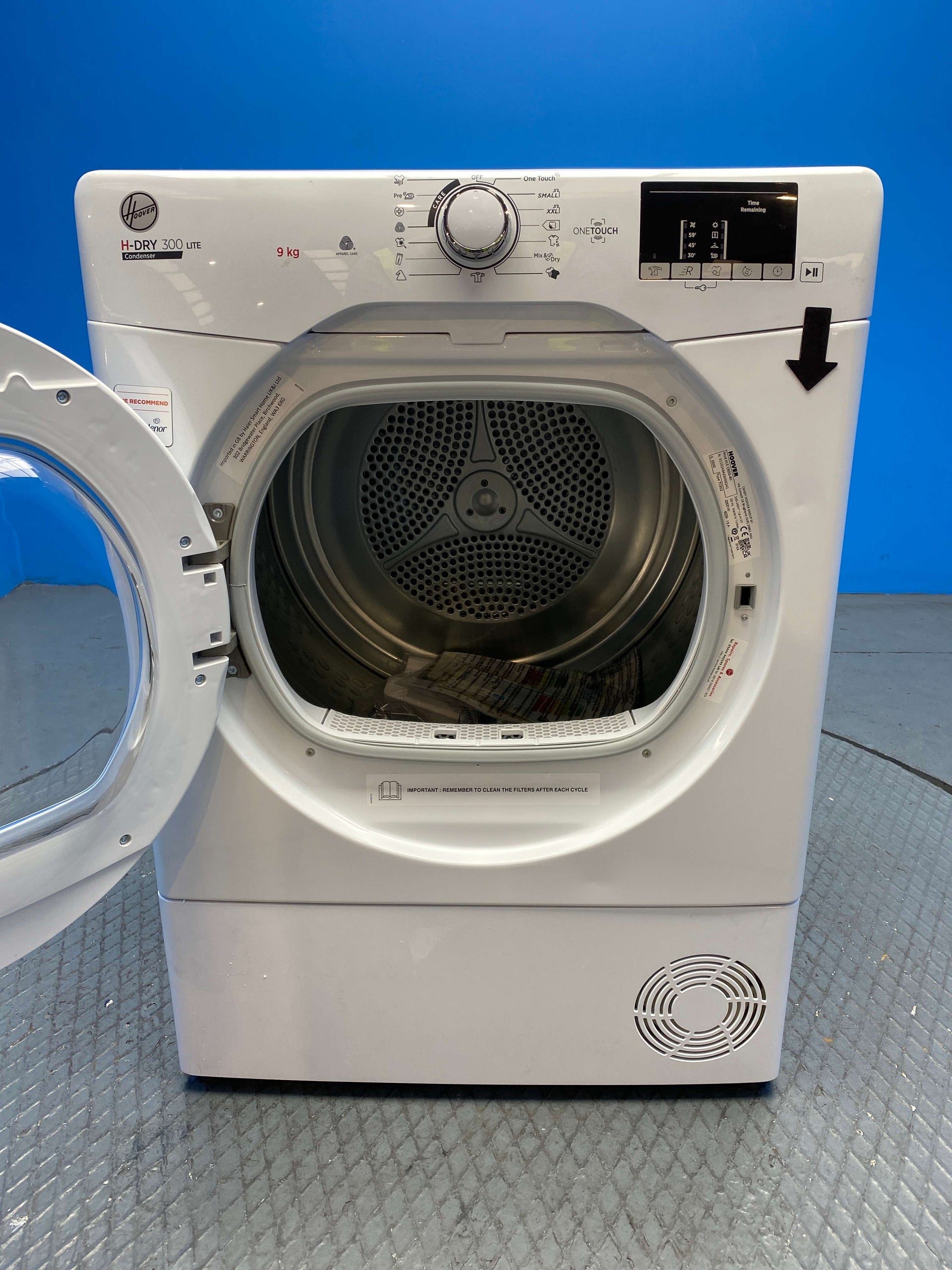Hoover HLEC9DG 9kg Condenser Tumble Dryer