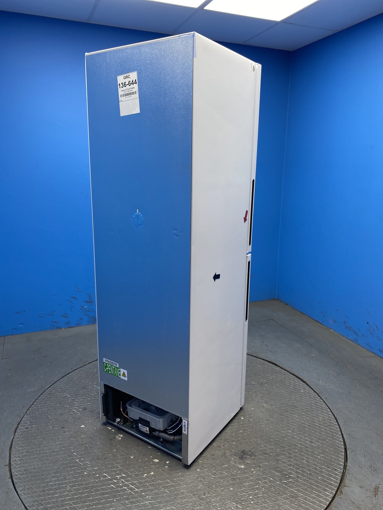 Candy CCT3L517EWK 252 Litre Combi Fridge Freezer