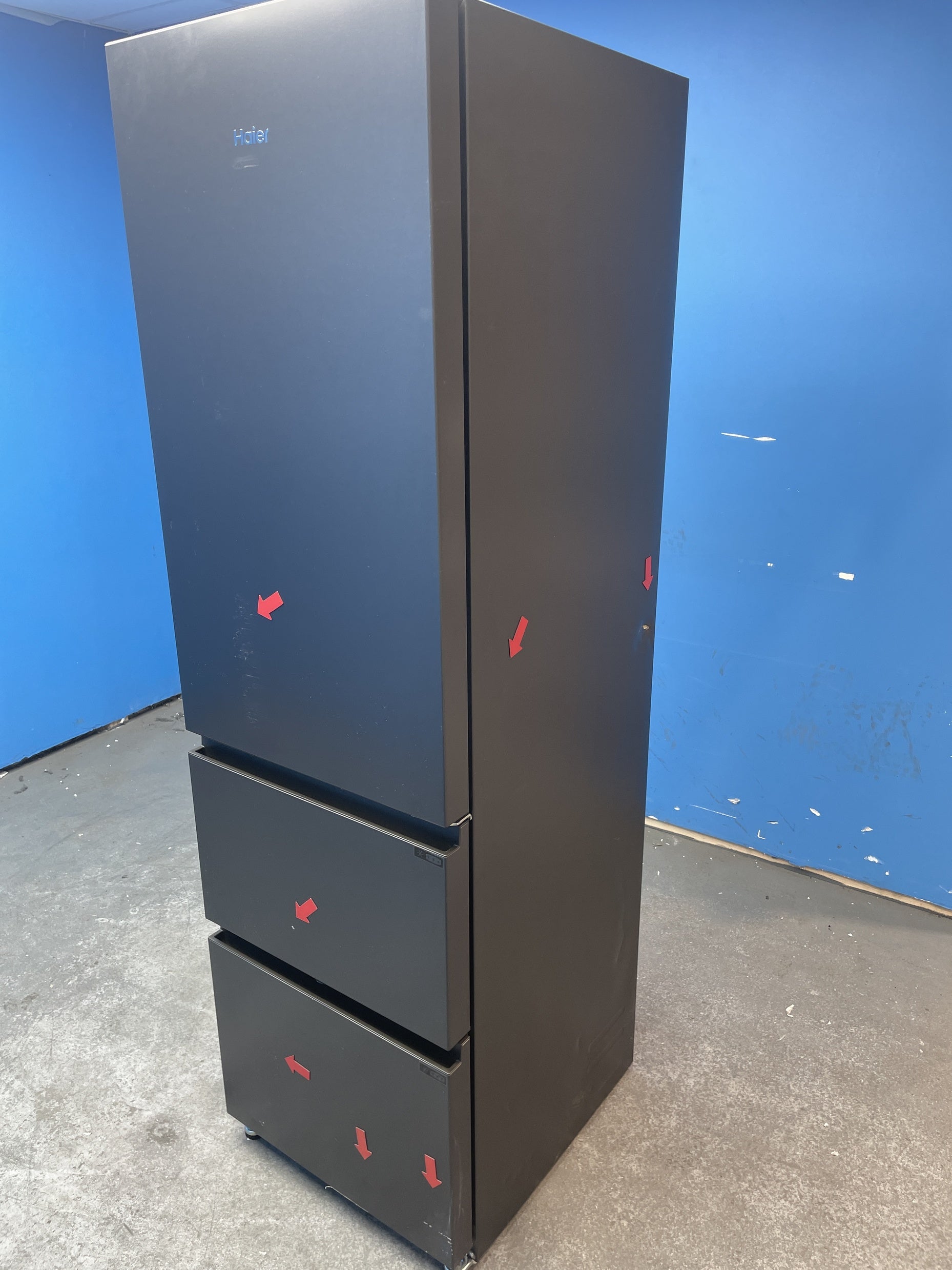 #GRC-157-745 - Haier HTR3518ENMTK 3D 55 Series 3 Total No Frost Fridge Freezer