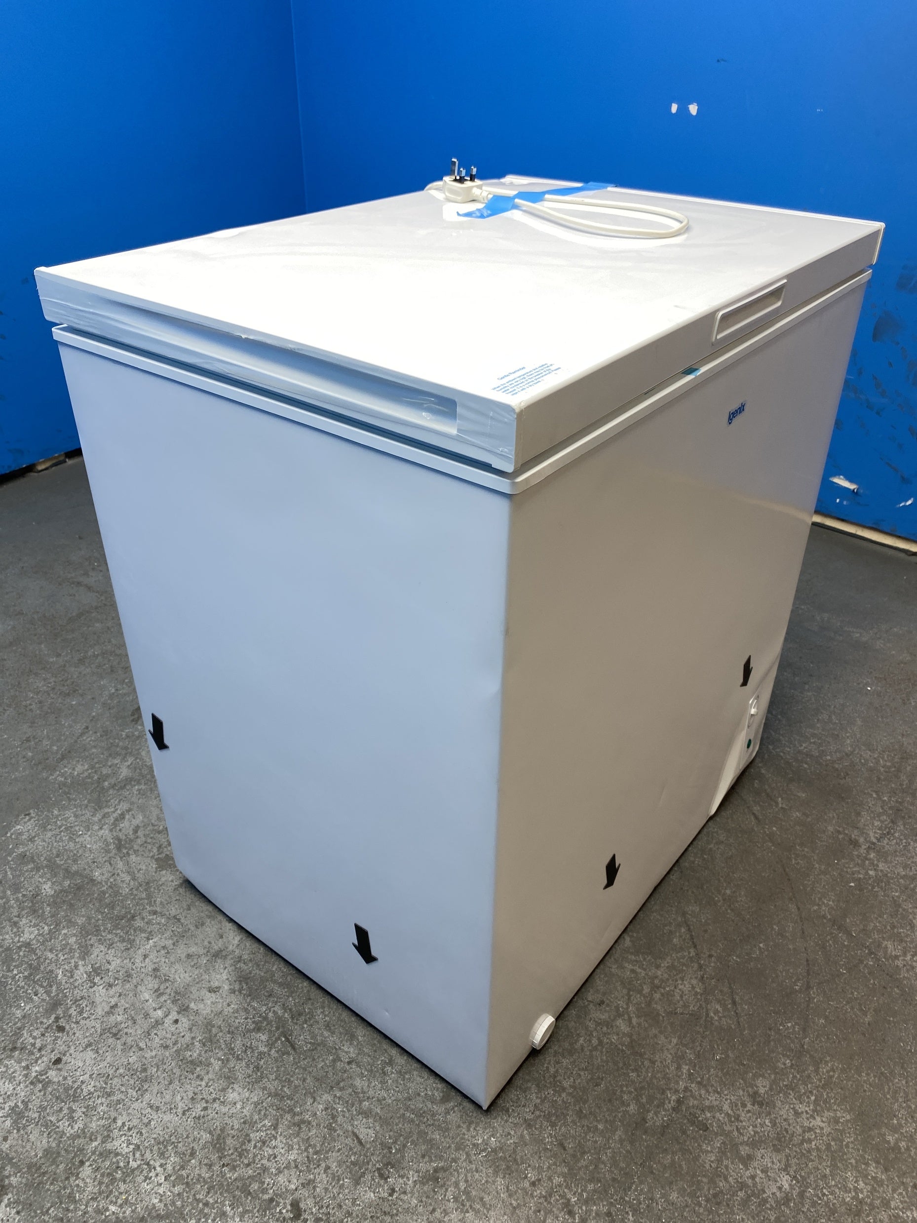 #GRC-153-450 - Igenix IGCF0198W  198 Litre Freestanding Chest Freezer