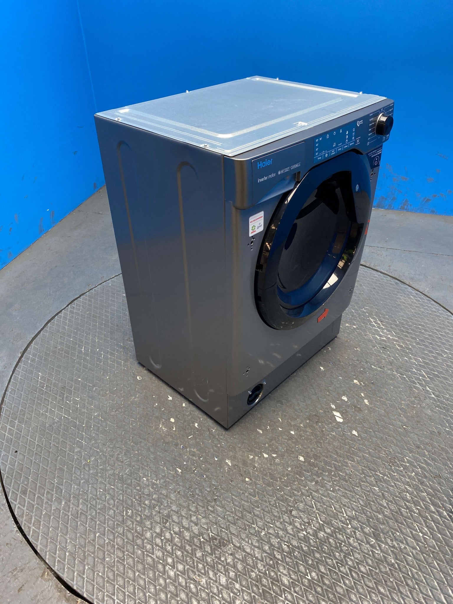 Haier HWQ90B416FWBR Series 4 Integrated 9kg 1600 Spin Washing Machine