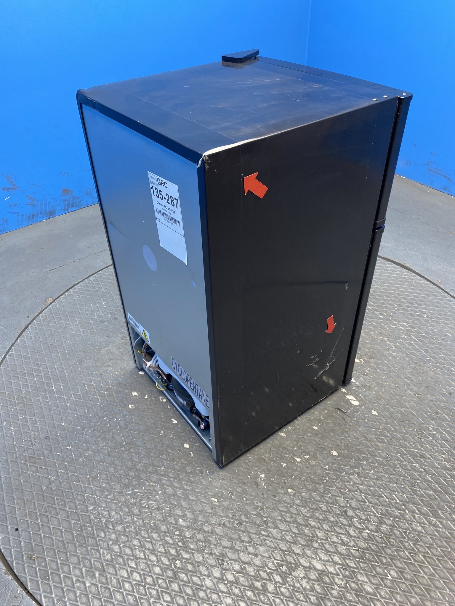 COMFEE' RCT87BL2(E) 87L Under Counter Fridge Freezer