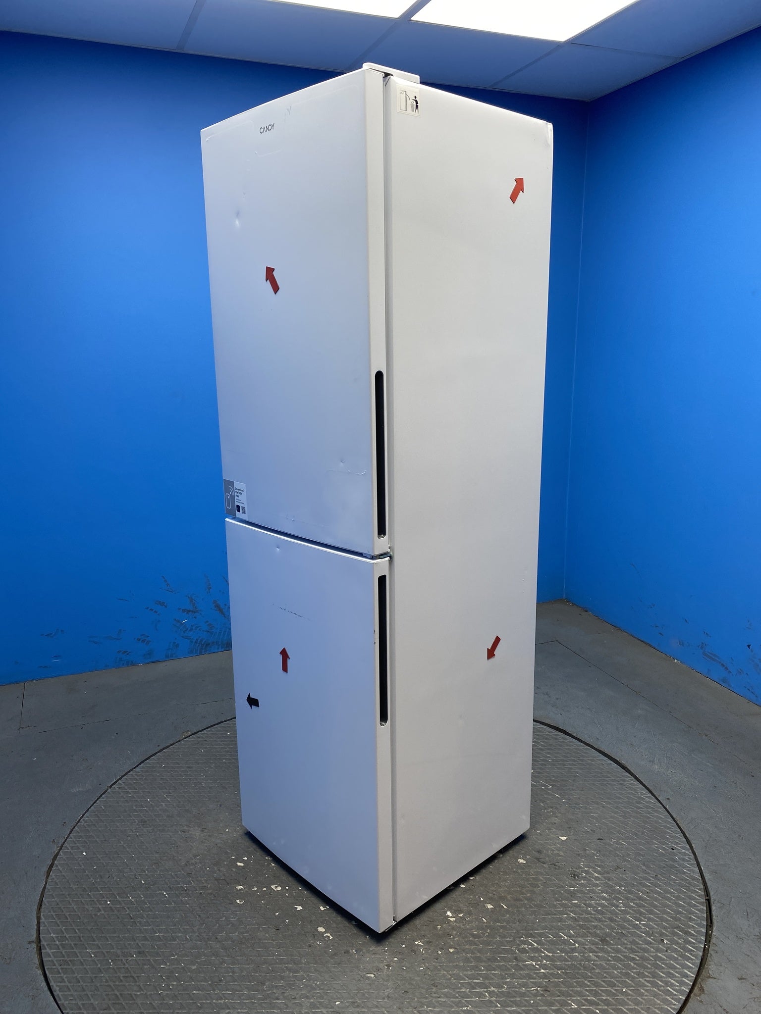 Candy CCT3L517EWK 252 Litre Combi Fridge Freezer