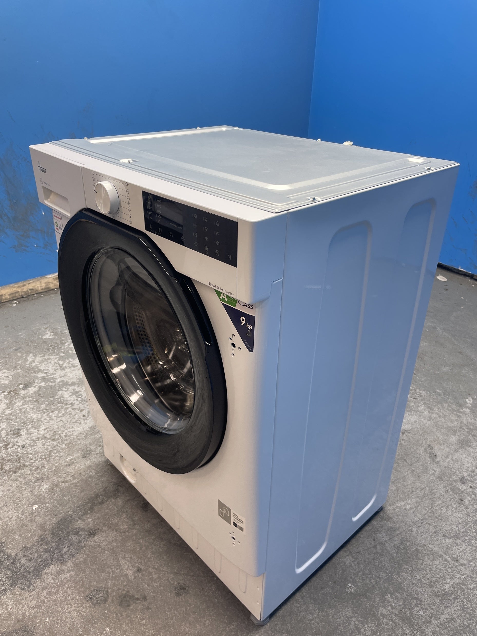 #GRC-159-532 - Hoover BH4S69M6DB9J-80 Built-In 9kg 1600 Spin Washing Machine
