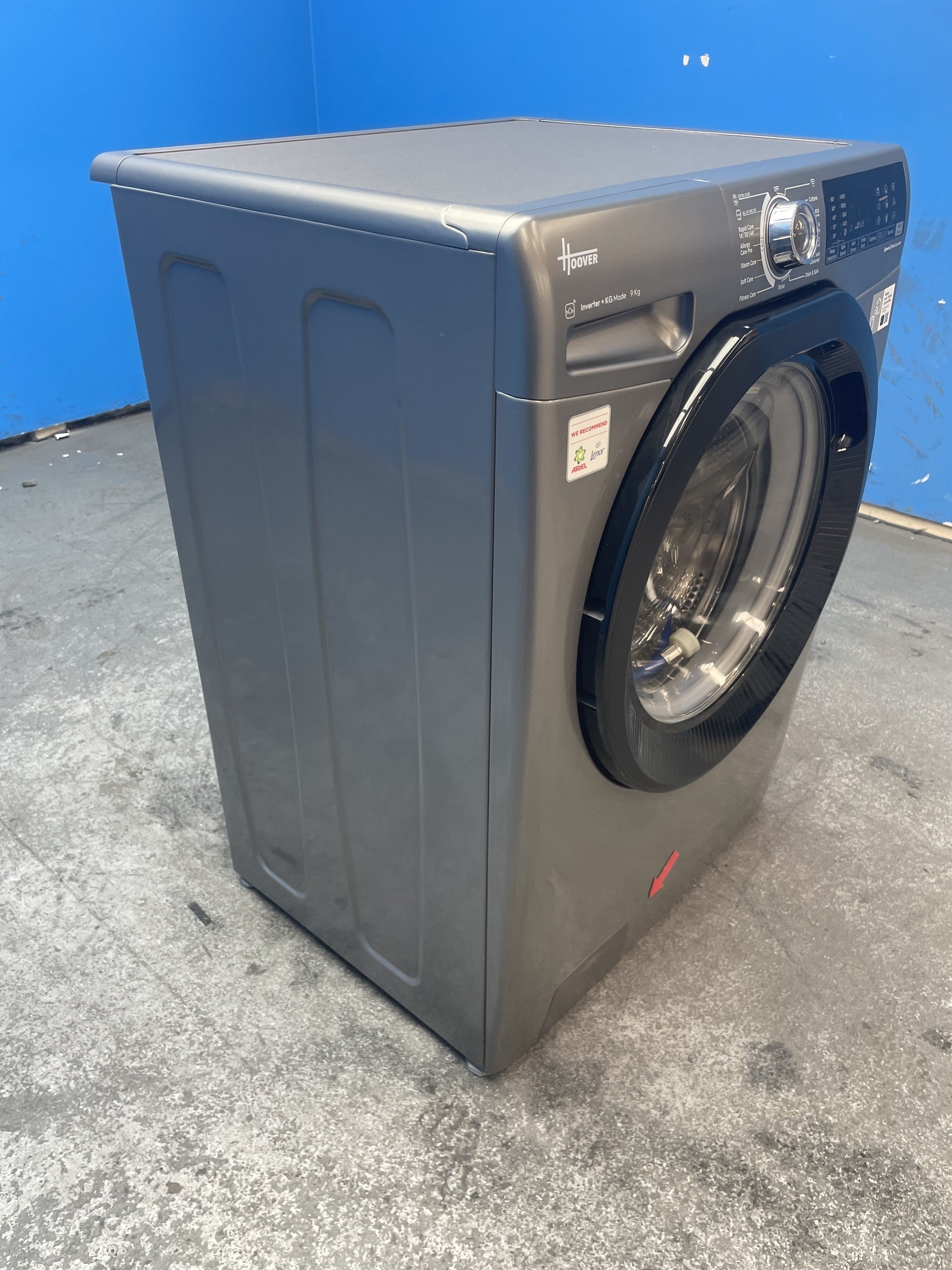 #GRC-155-551 - Hoover H3WPS496TAMBR680 9kg 1400 Spin Washing Machine
