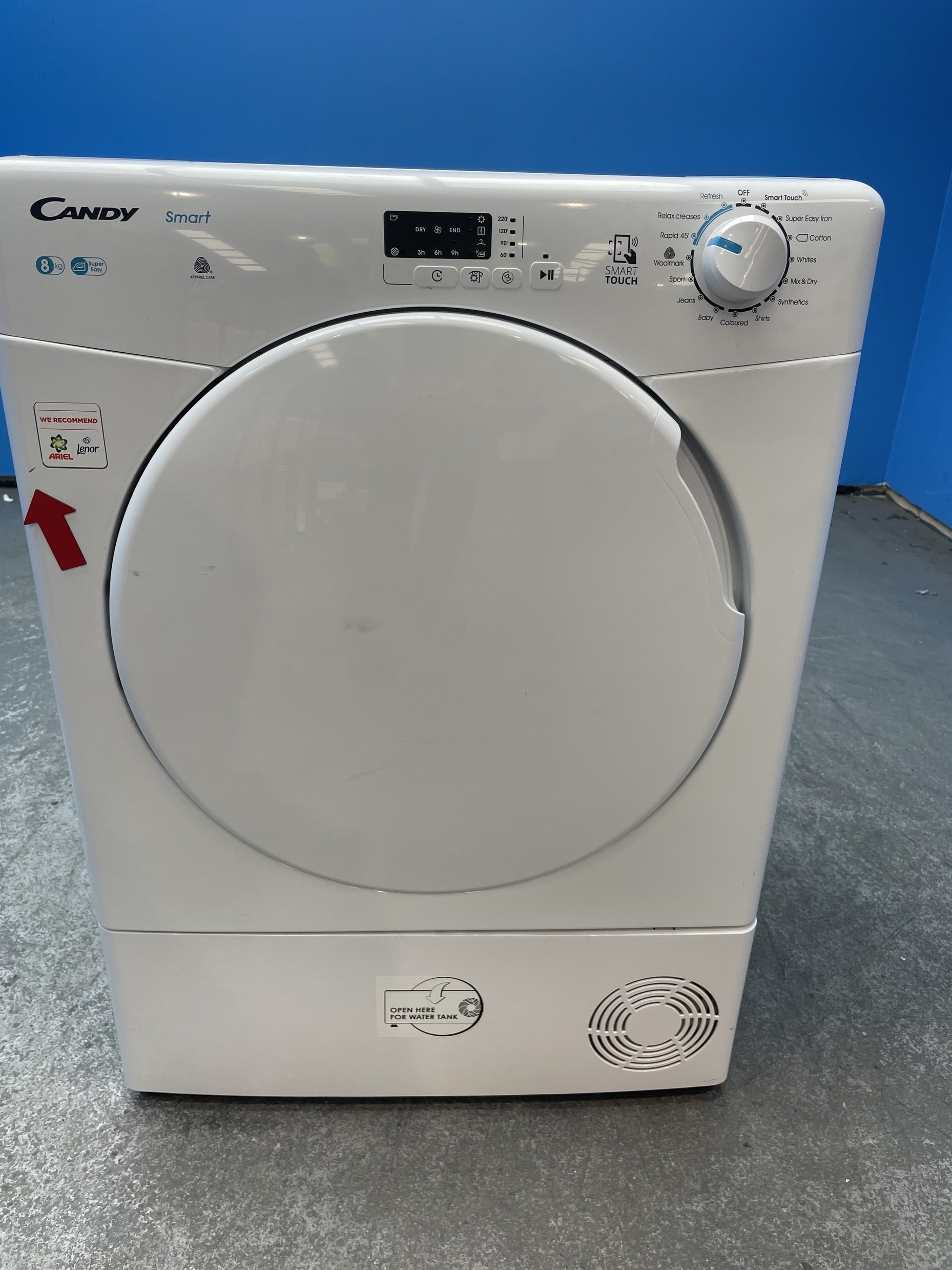#GRC-155-181 - Candy KSEC8LF 8kg Smart Condenser Tumble Dryer