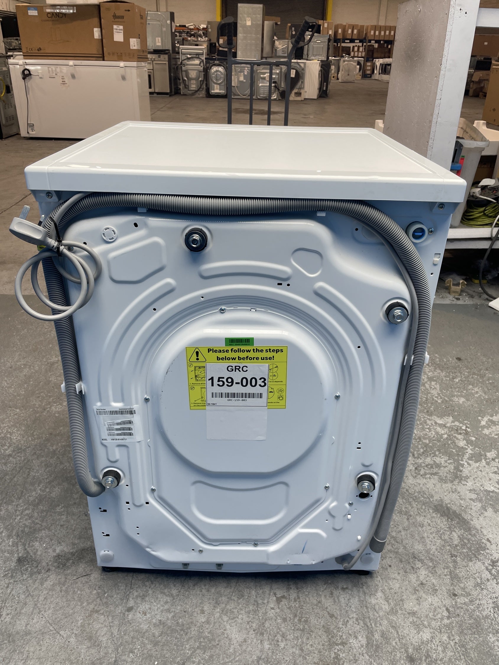 #GRC-159-003 - Haier X Series 7 HW120-B14367U1 12kg 1400rpm Washing Machine
