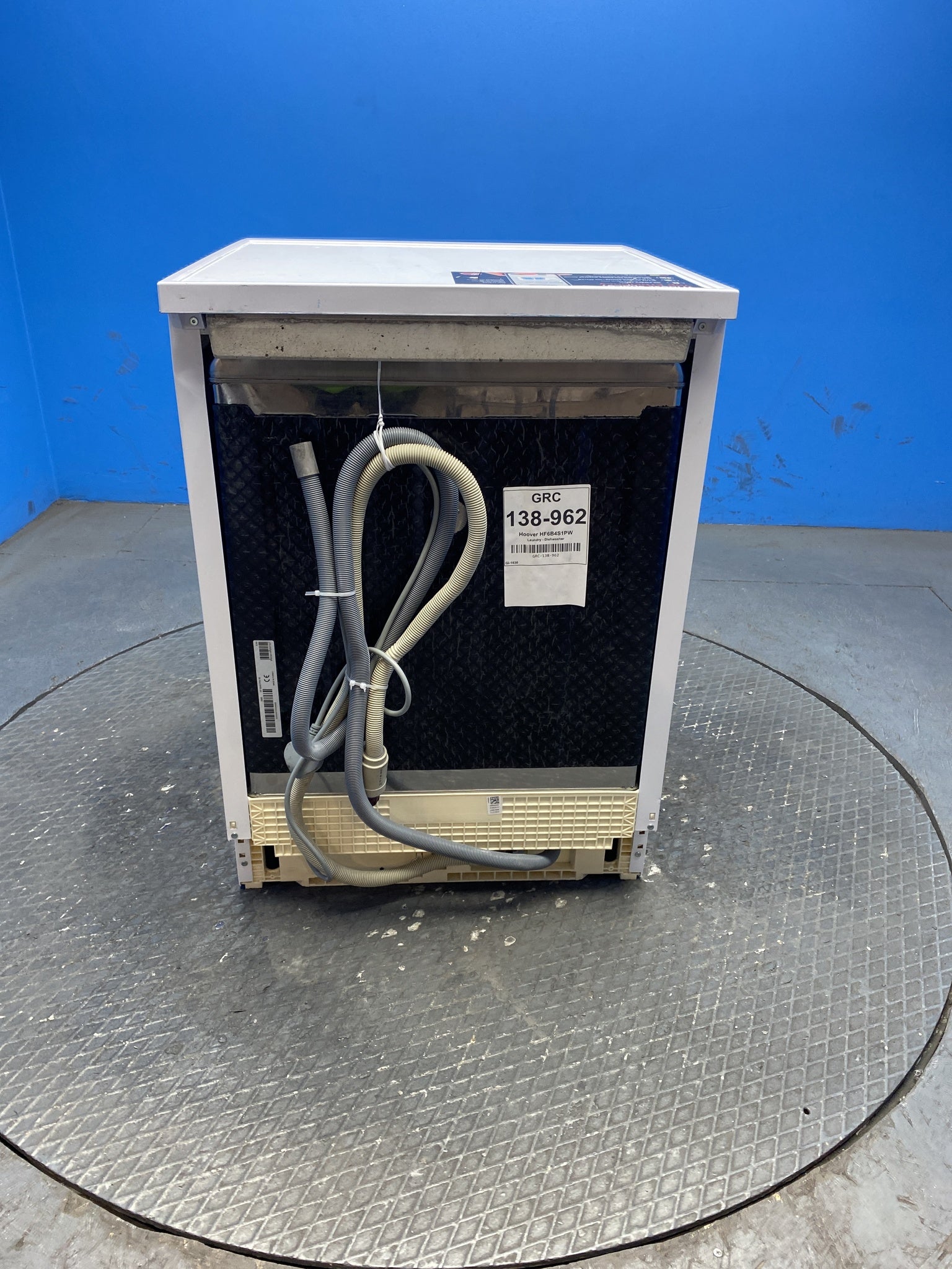 Hoover HF6B4S1PW 16 Place Setting Dishwasher