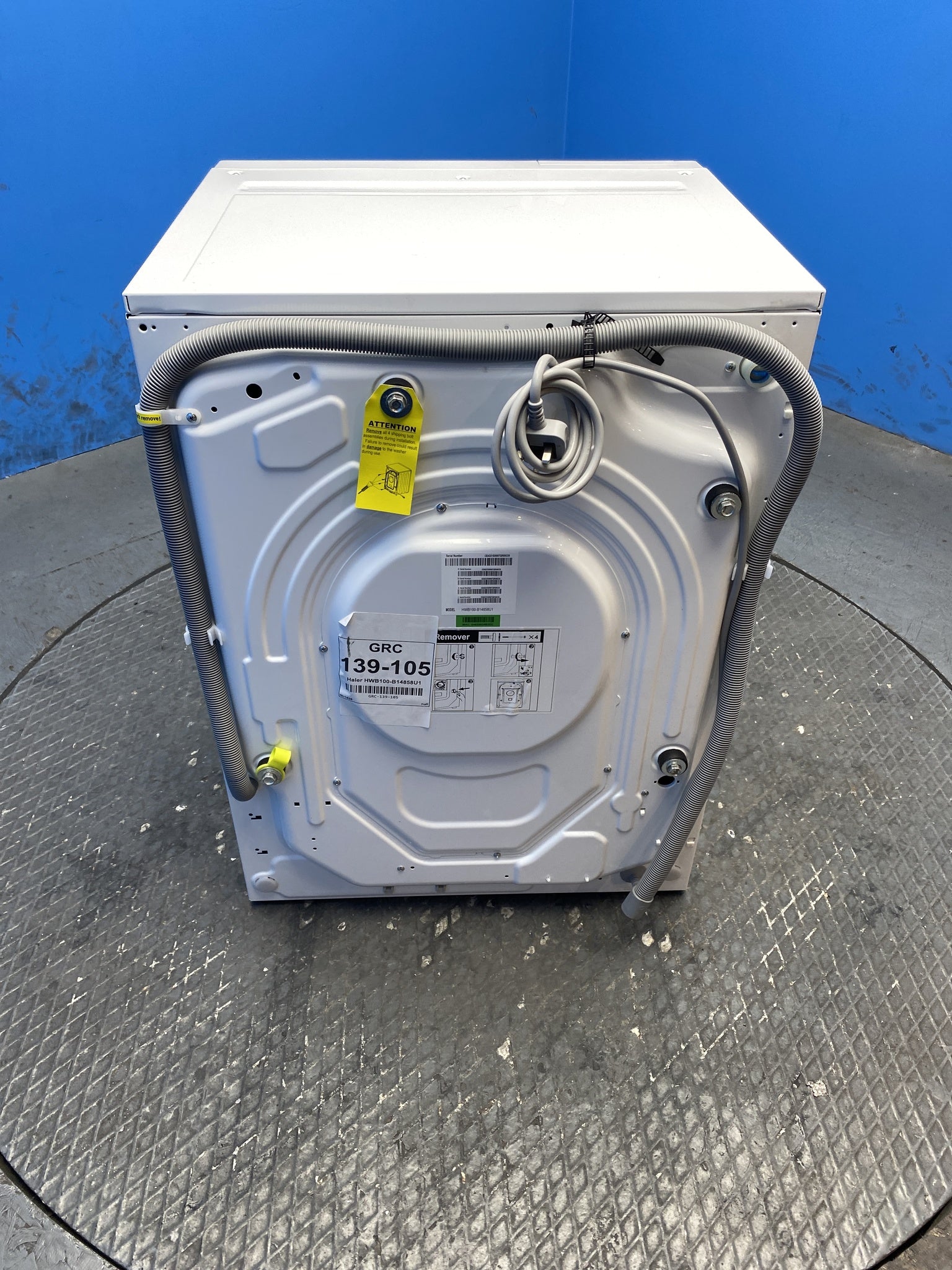 Haier Series 8 HWB100-B14858U1 10kg 1400rpm integrated Washing Machine