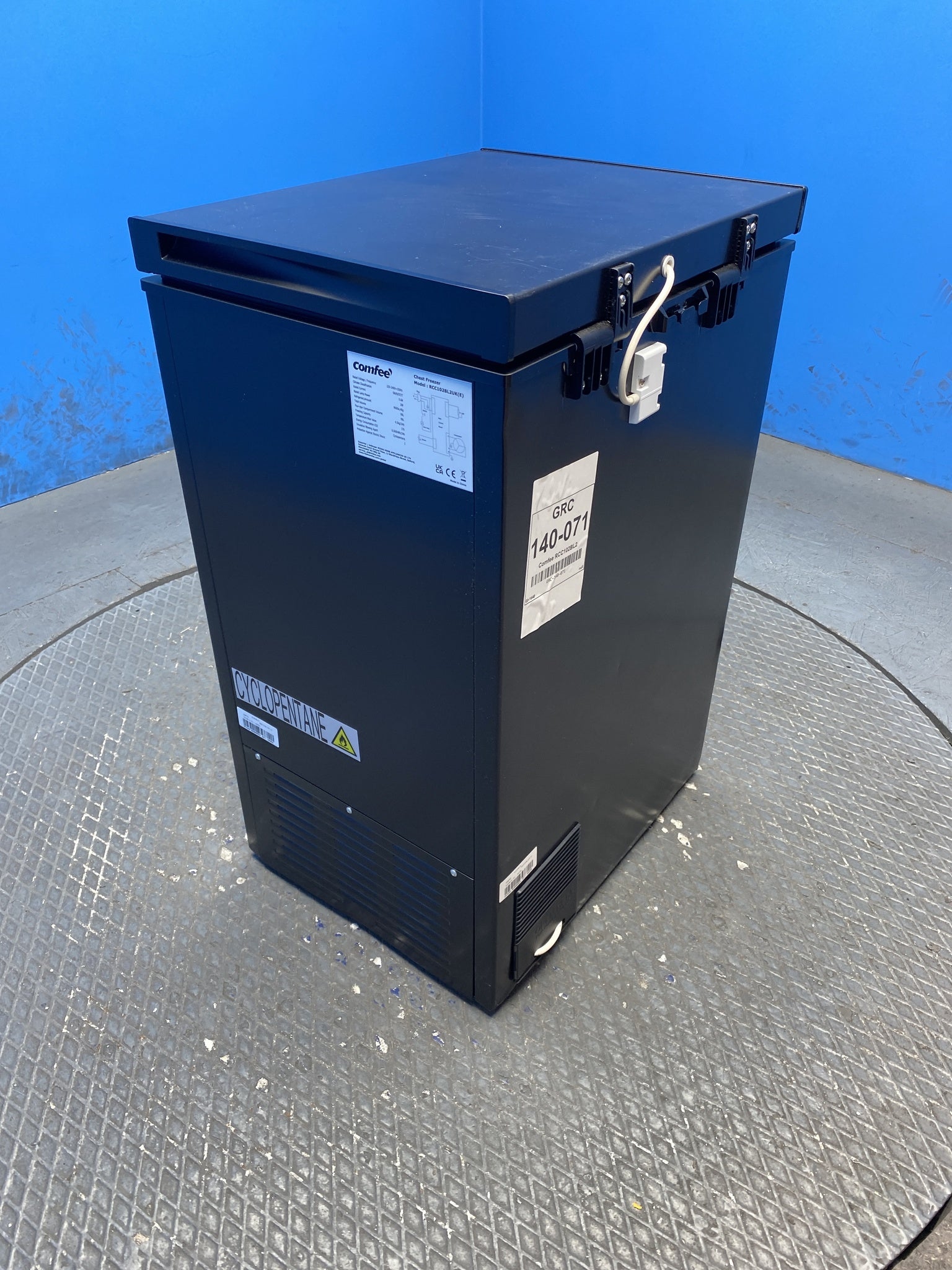 COMFEE RCC102BL2UK(E) 99L Dual Mode & Inverter Chest Freezer