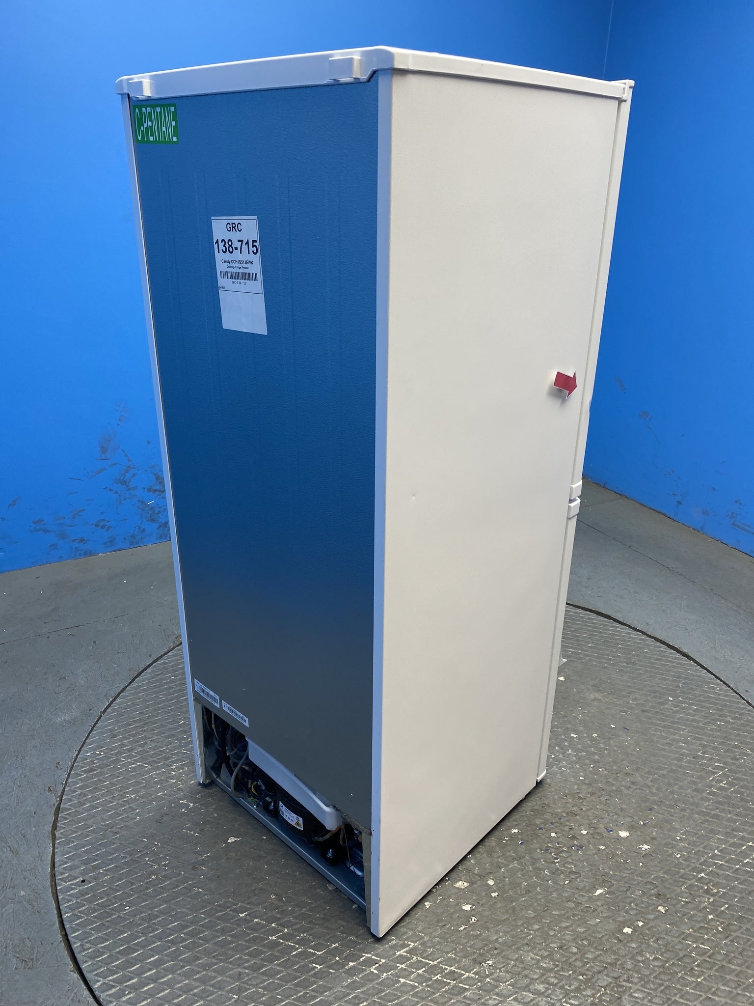 Candy CCH1S513EWK 185 Litre Combi Fridge Freezer