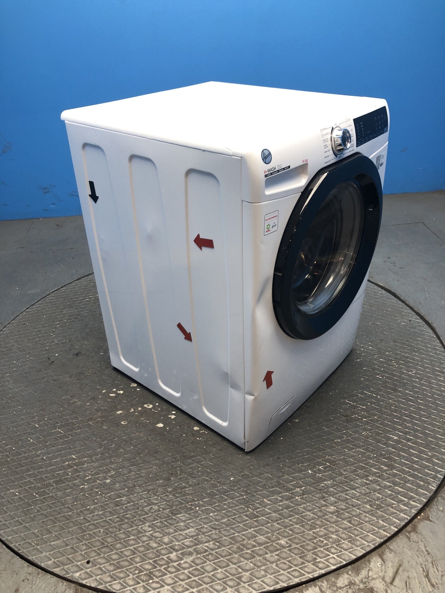 Hoover H3WPS4146TAMB80 14kg 1400 Spin Washing Machine