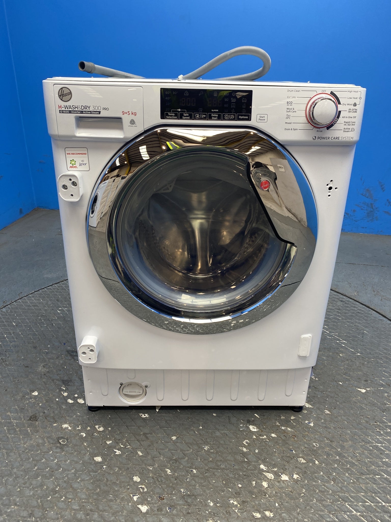 Hoover HBDOS695TAMCET Integrated 9/5kg 1600 Spin Washer Dryer
