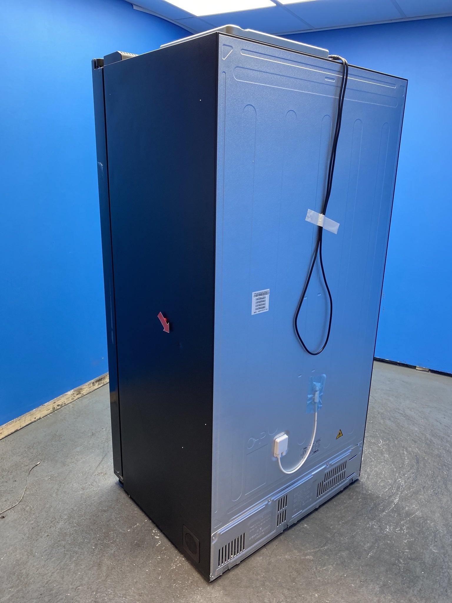 Haier HSW59F18EIPT American Style Fridge Freezer with Ice Dispenser