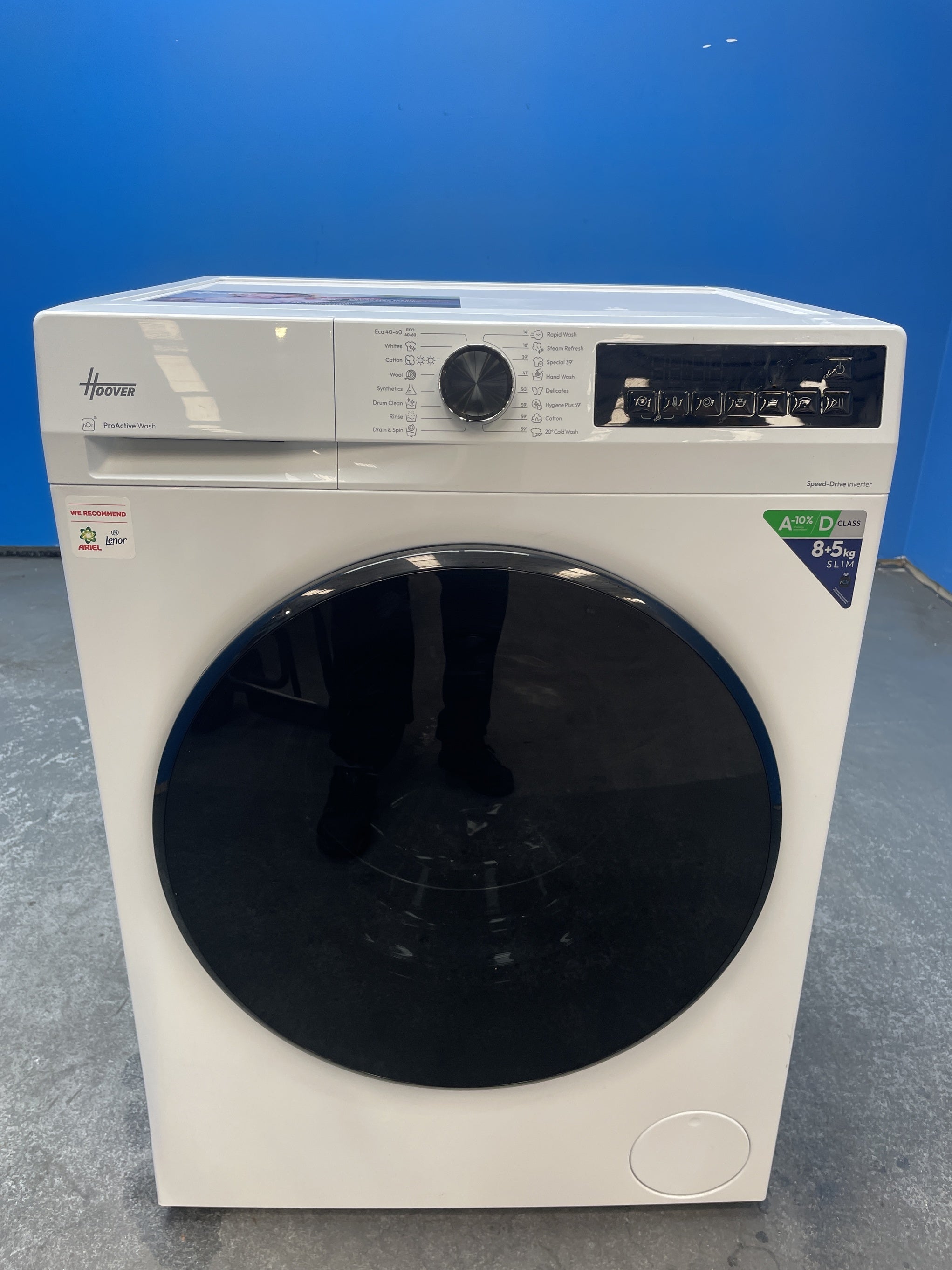 #GRC-159-883 - Hoover HBWR 485SB6-80 Pro Wash Series 3 8/5kg 1400rpm Washer Dryer