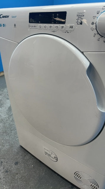 #GRC-162-978 - Candy Smart 9kg Condenser Tumble Dryer – WiFi Connected, White, G Energy Rating