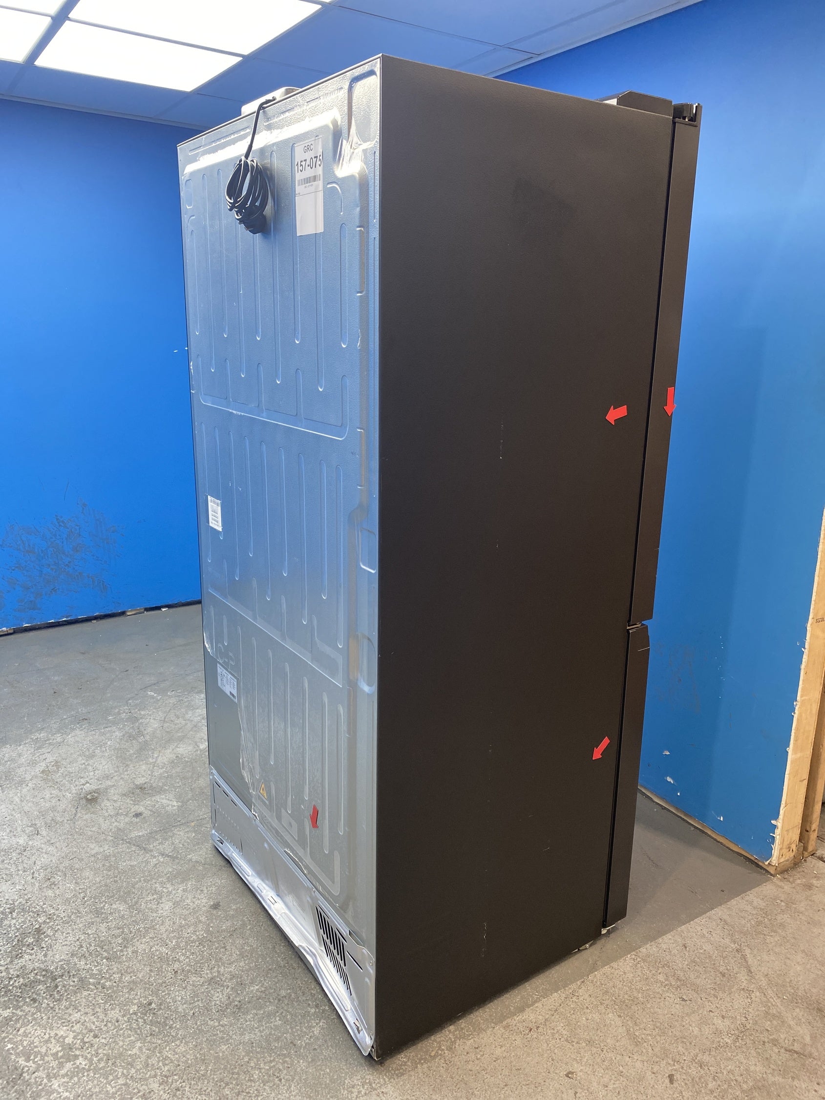 #GRC-157-075 - Haier Cube 90 Series 3 HCR39F19ENPT American Fridge Freezer