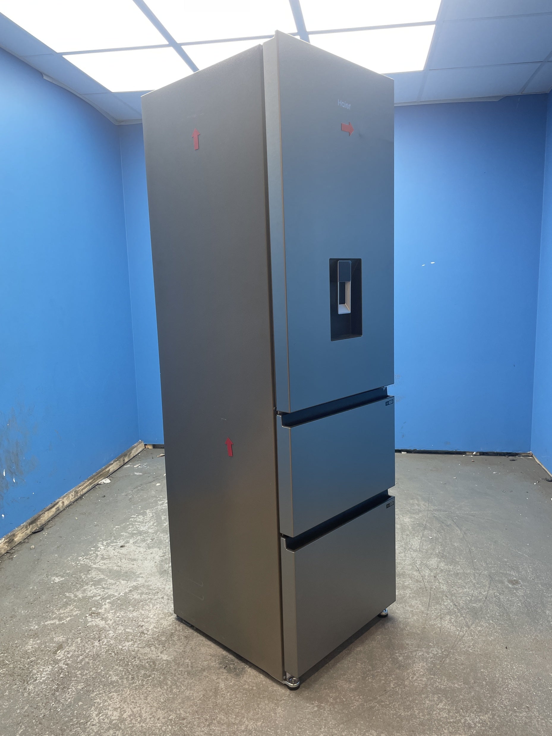 #GRC-159-538 - Haier 3D Combi Series 3 HTR3518EWMXK 60/40 Fridge Freezer