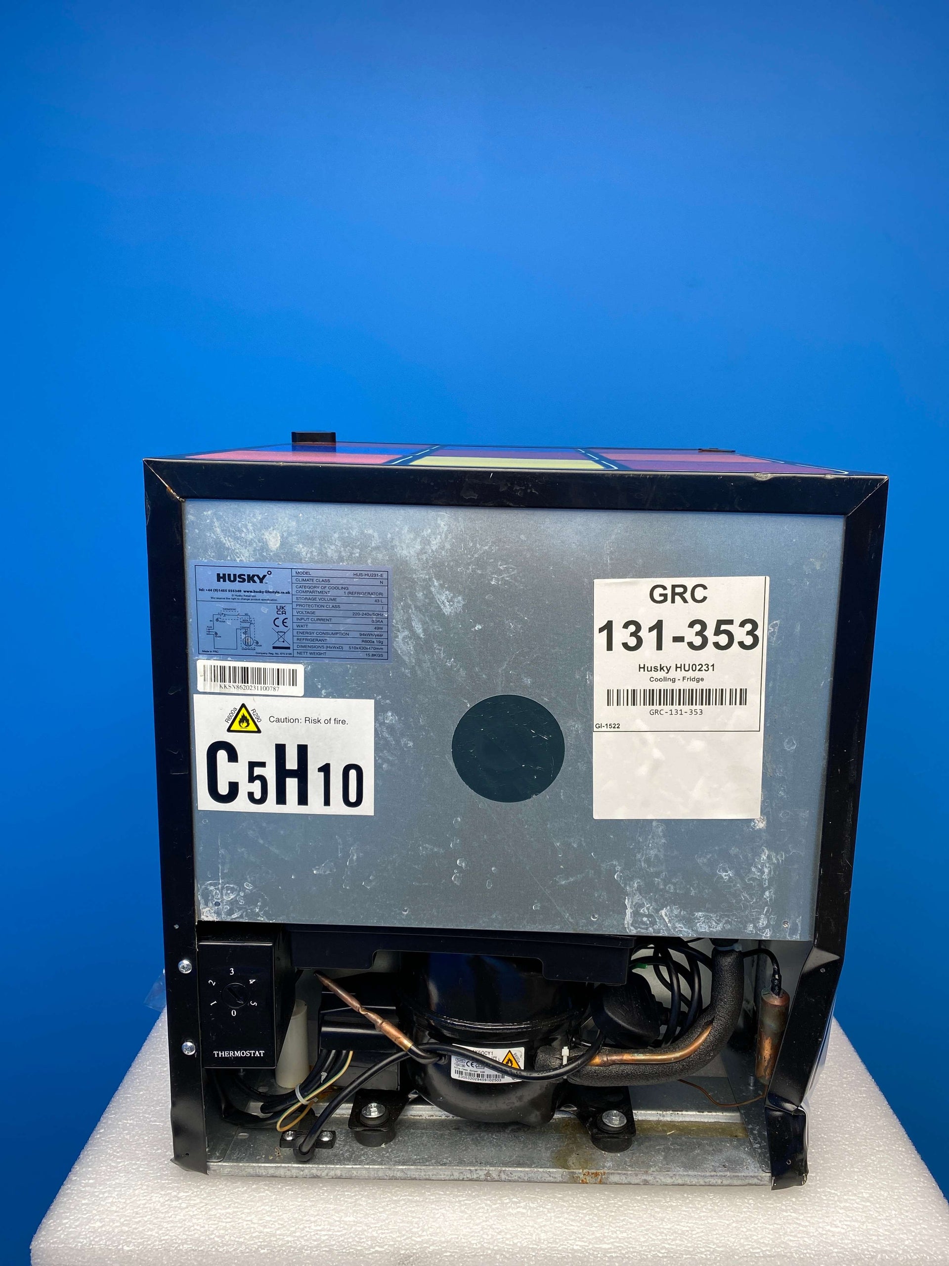 Husky HU231 43 Litre Rubiks Cube Mini Fridge