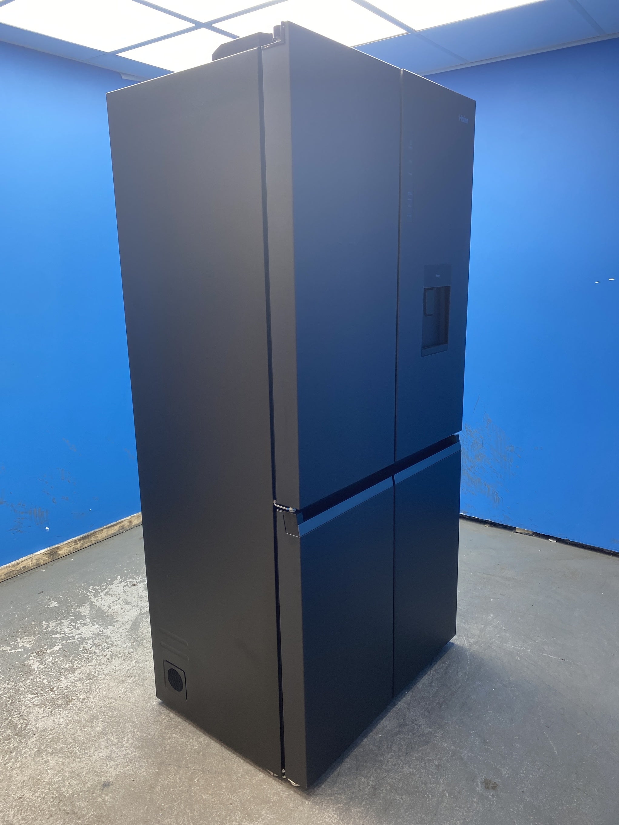 #GRC-156-444 - Haier HCR5919EHMB 528 Litre American Style Fridge Freezer