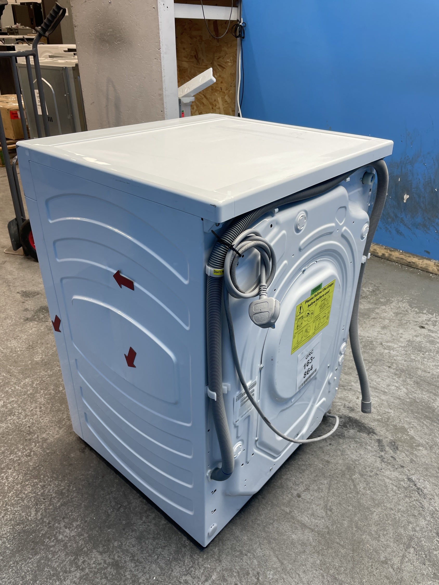 #GRC-163-864 - Haier X Series 5 11kg 1400rpm Washing Machine – Smart Dual Spray, White