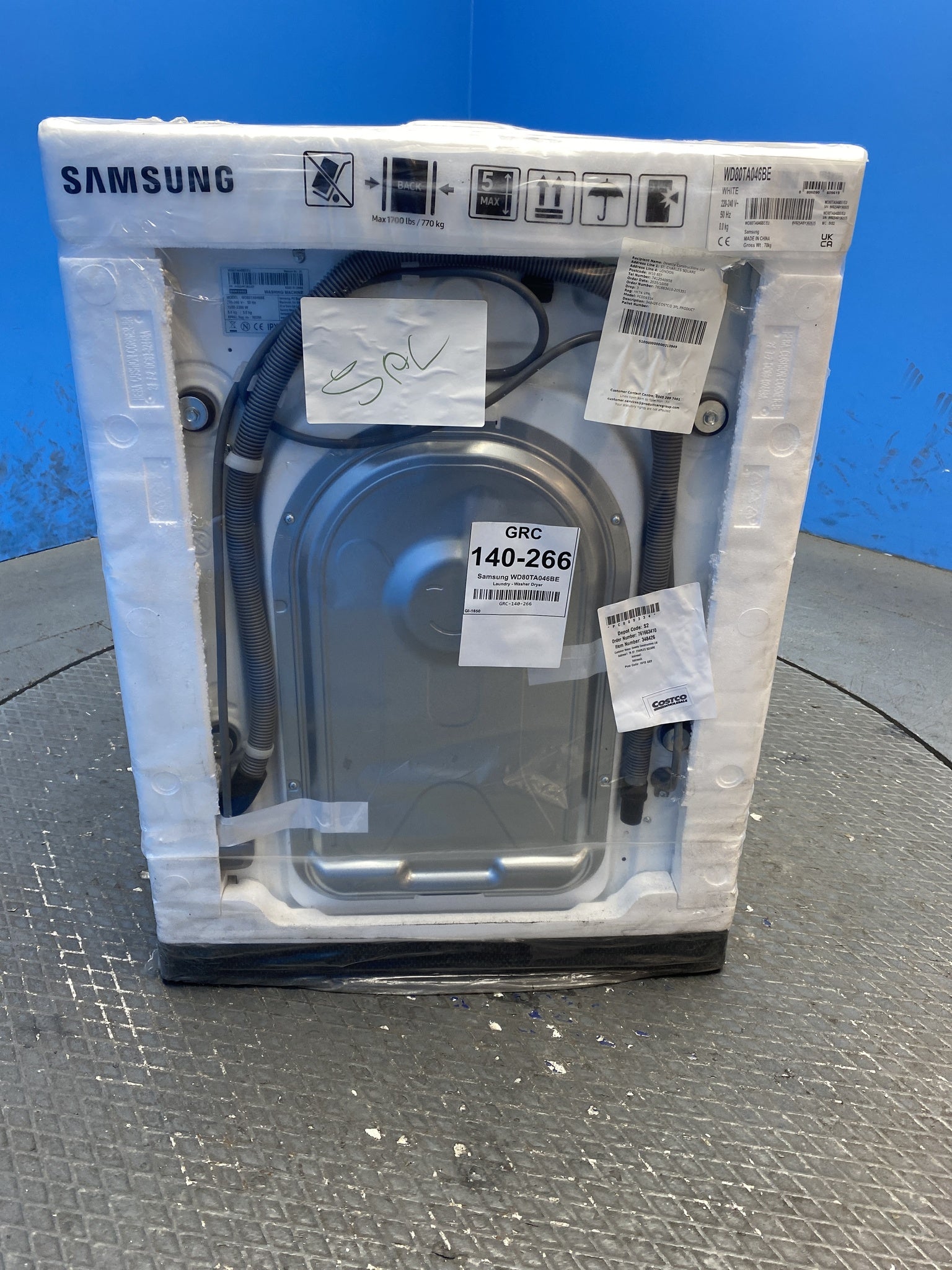 Samsung WD80TA046BE Series 5 8kg / 5kg 1400 Spin Washer Dryer