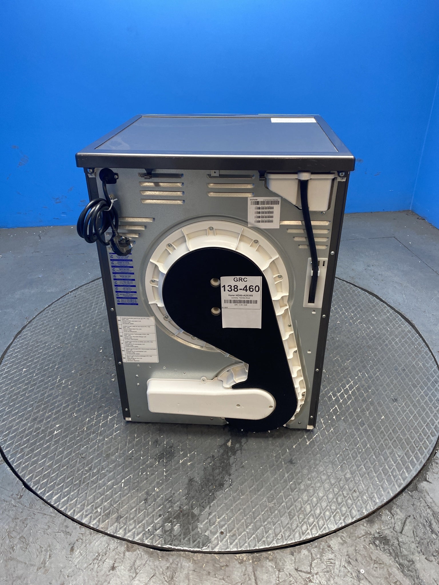Haier HD90-A2939S Series 3 9kg Heat Pump Tumble Dryer