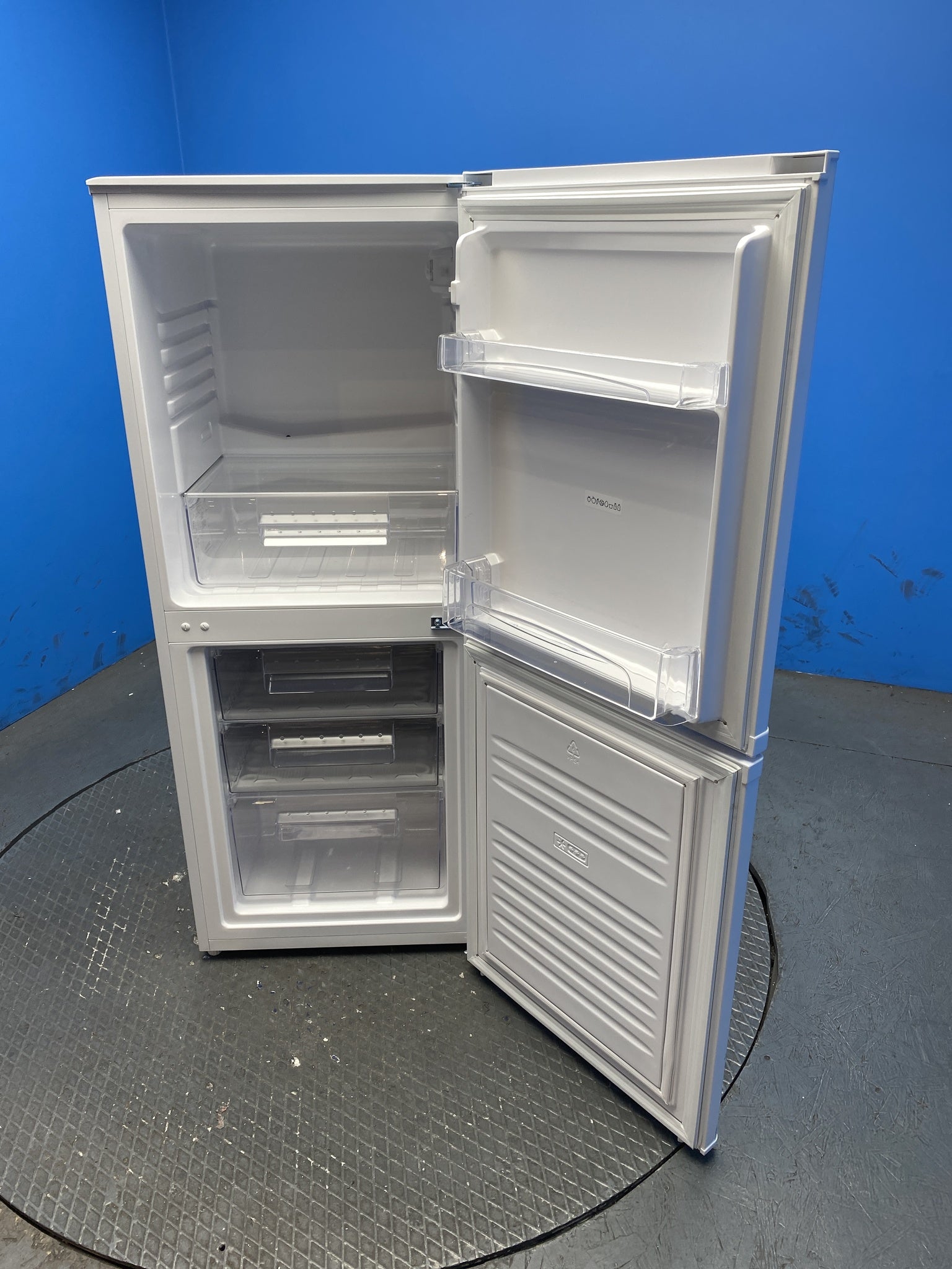 Candy CCH1S513EWK 185 Litre Combi Fridge Freezer