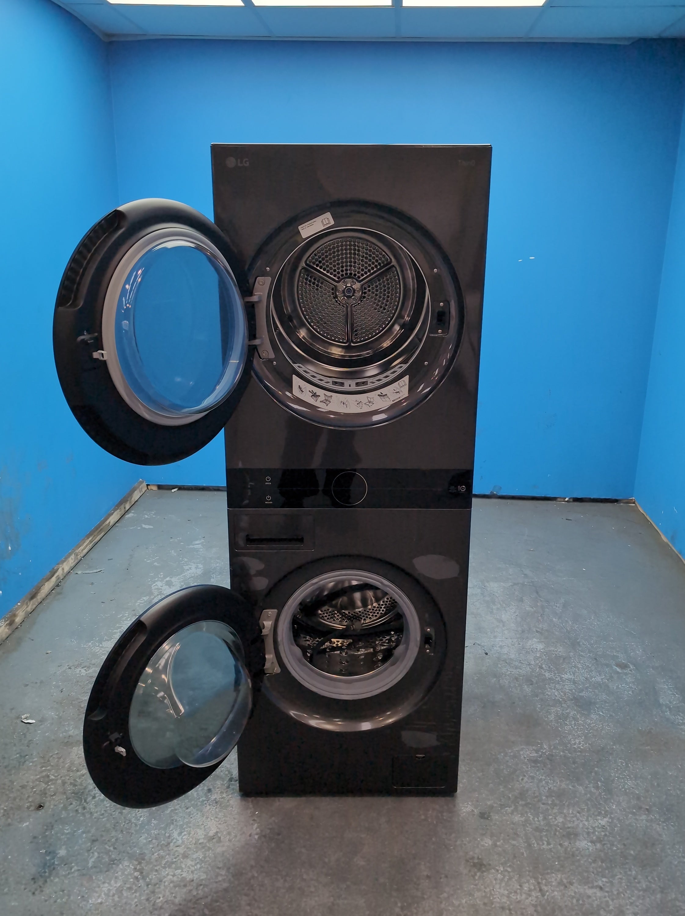 #GRC-159-653 - LG Washer Dryer – 12kg Wash, 10kg Dry, 1400rpm, Black