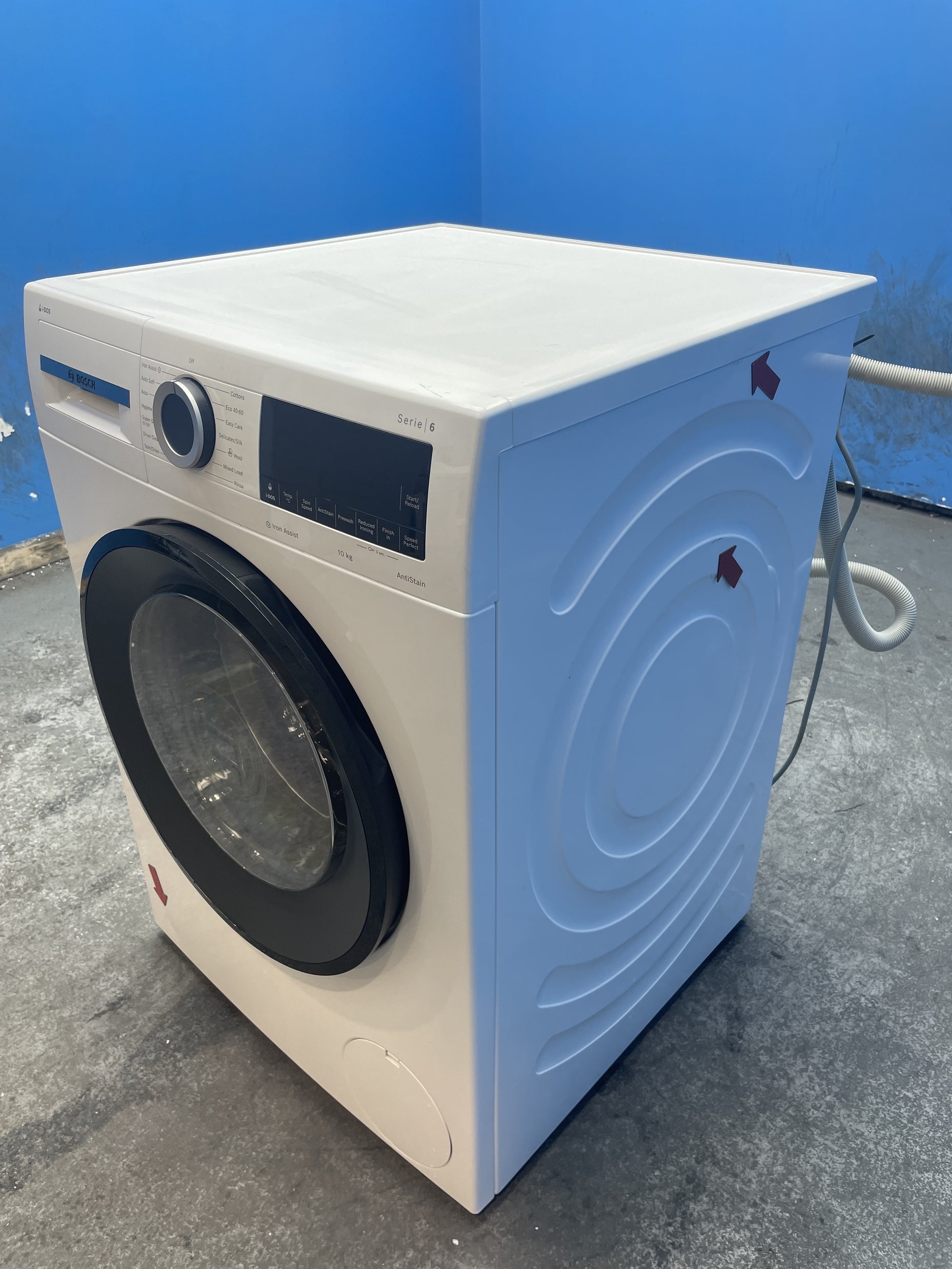#GRC-163-729 - Bosch Series 6 Freestanding Washing Machine – 10kg, 1400rpm, i-DOS Auto Dosing