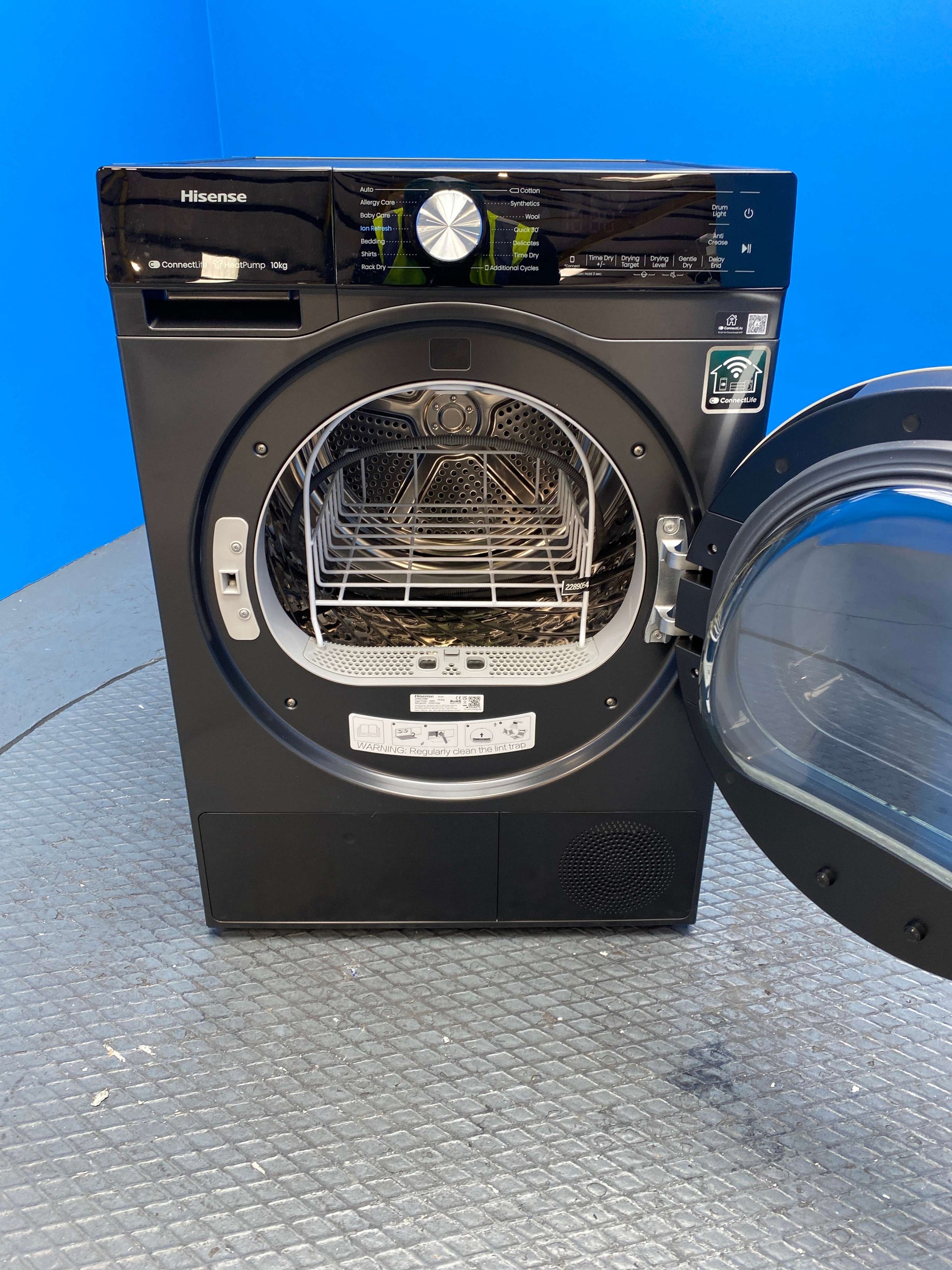 Hisense DH5S102BB 10kg Heat Pump Tumble Dryer