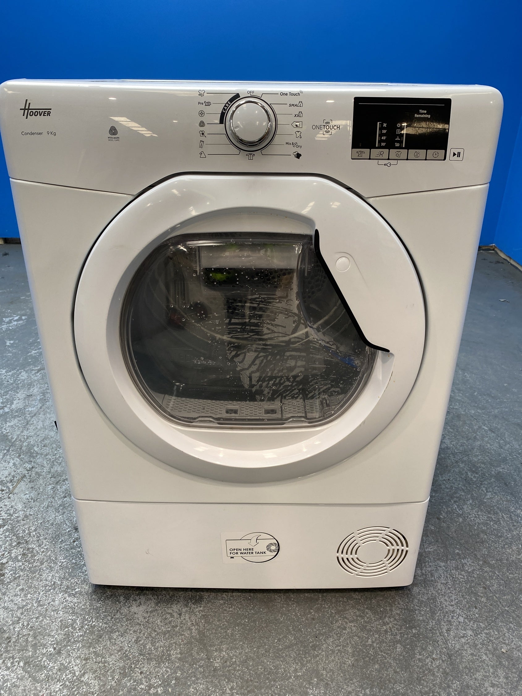 #GRC-157-121 - Hoover HLEC9DE 9kg Condenser Tumble Dryer