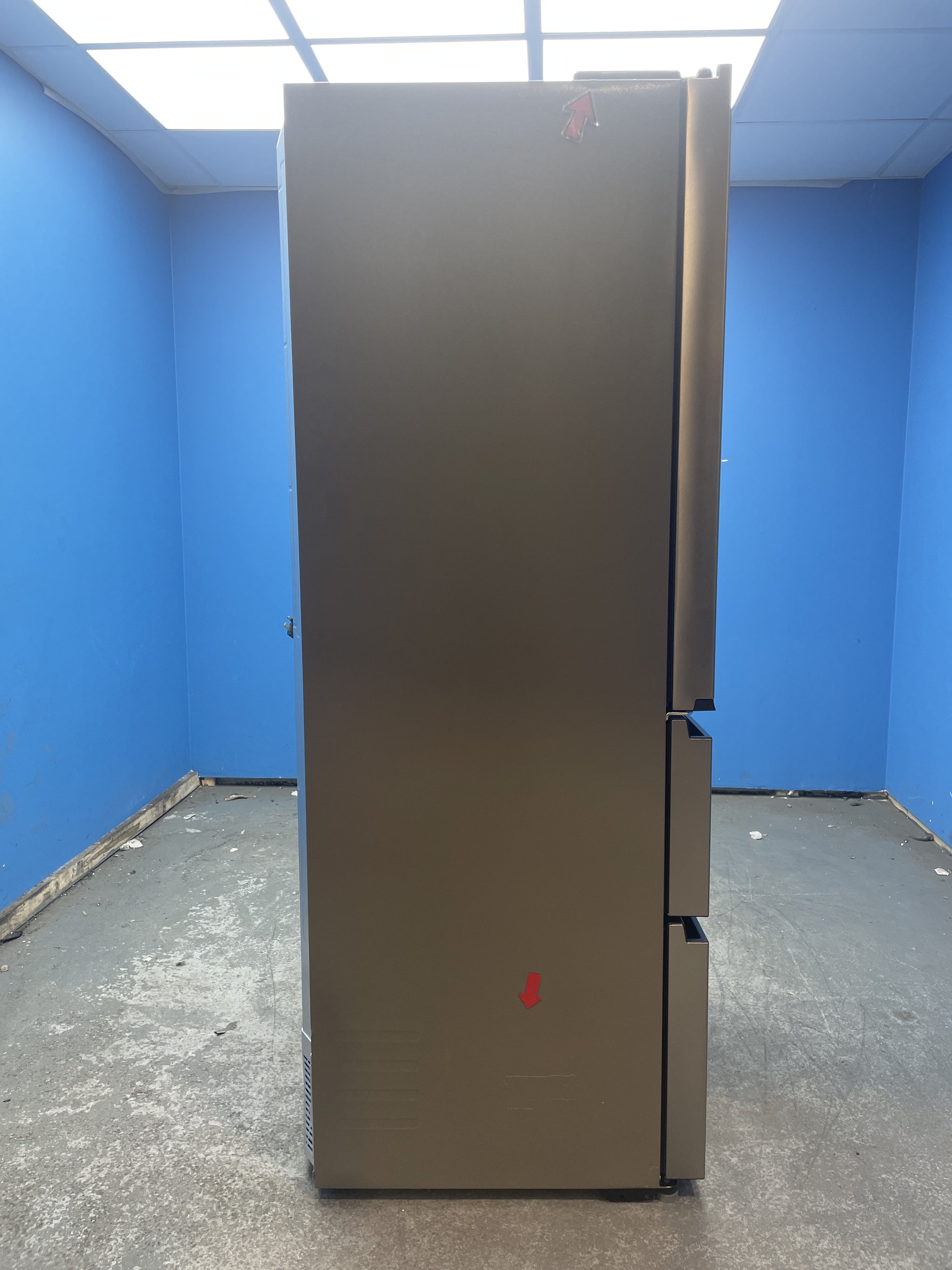 #GRC-159-616 - Hoover H-FRIDGE 700 HONFQ2T718EXK 402L French Door Fridge Freezer