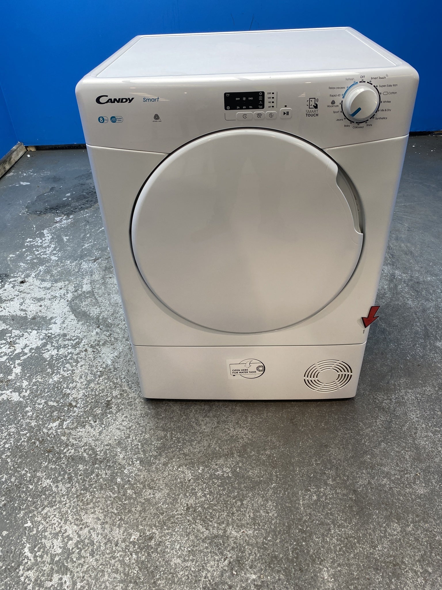 #GRC-156-038 - Candy CSEC8LF 8kg Condenser Tumble Dryer