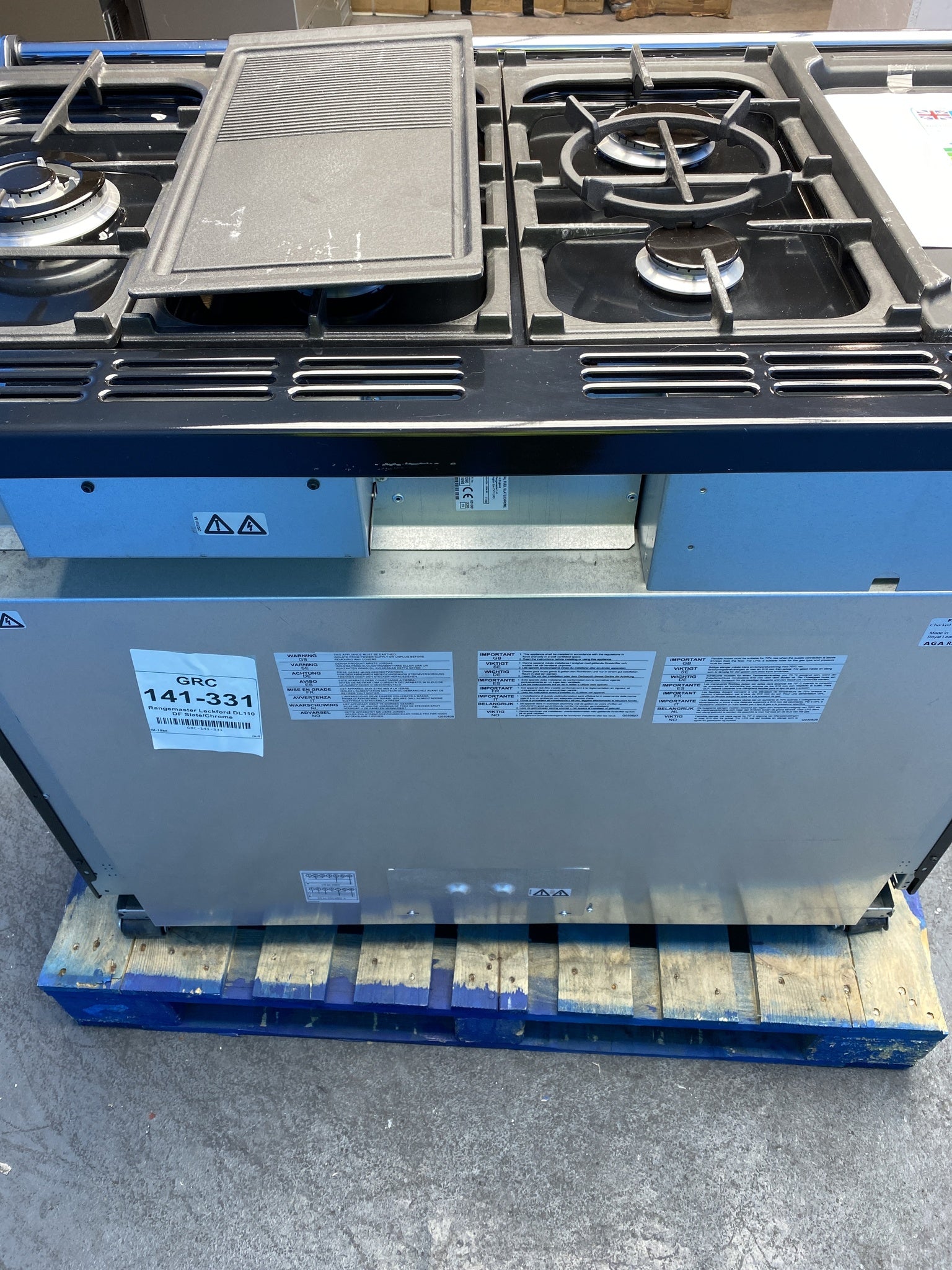 Rangemaster Leckford Deluxe 110cm Dual Fuel Cooker