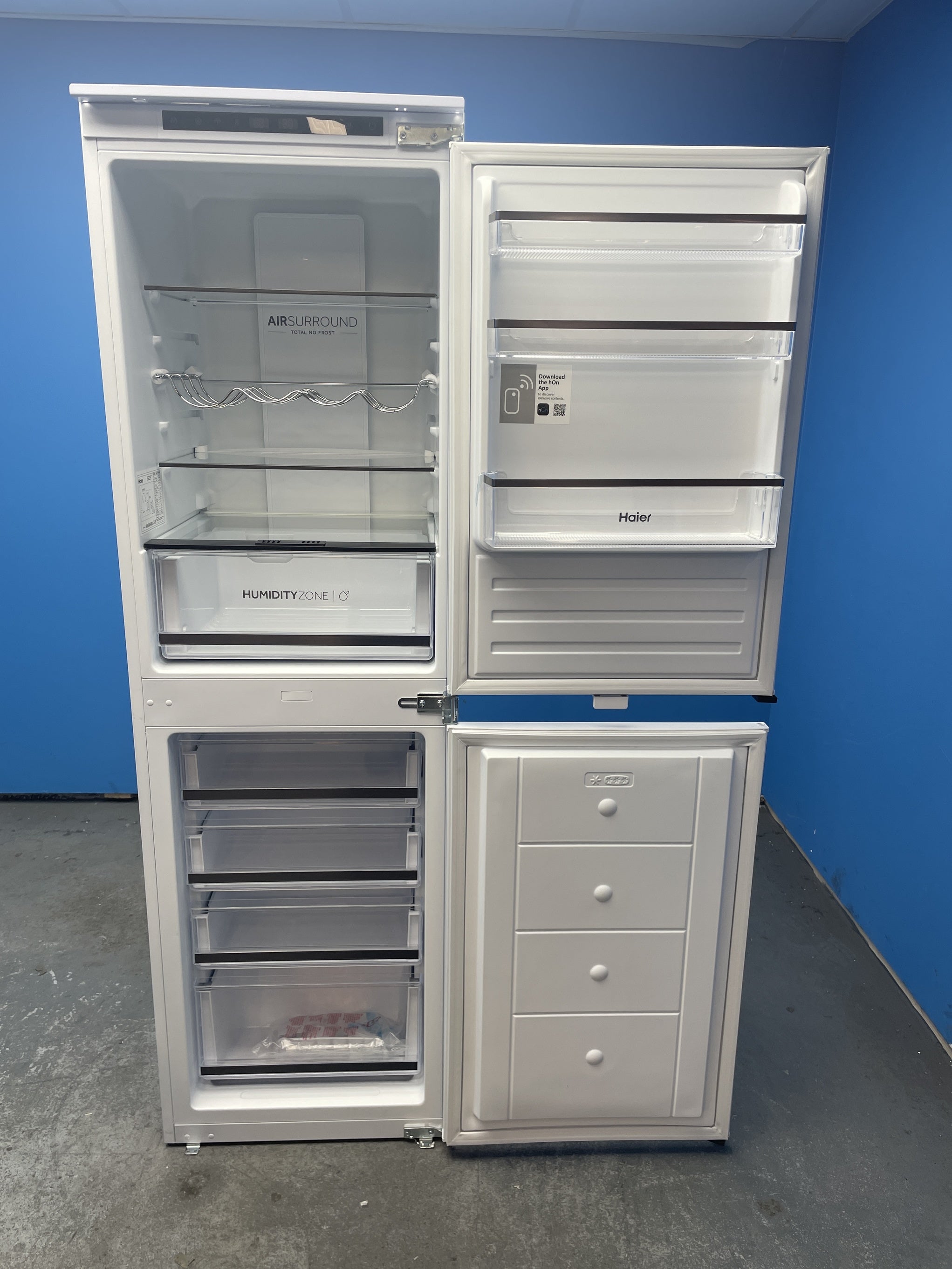 #GRC-155-041 - Haier HB50T618FMK Built-In No Frost Fridge Freezer