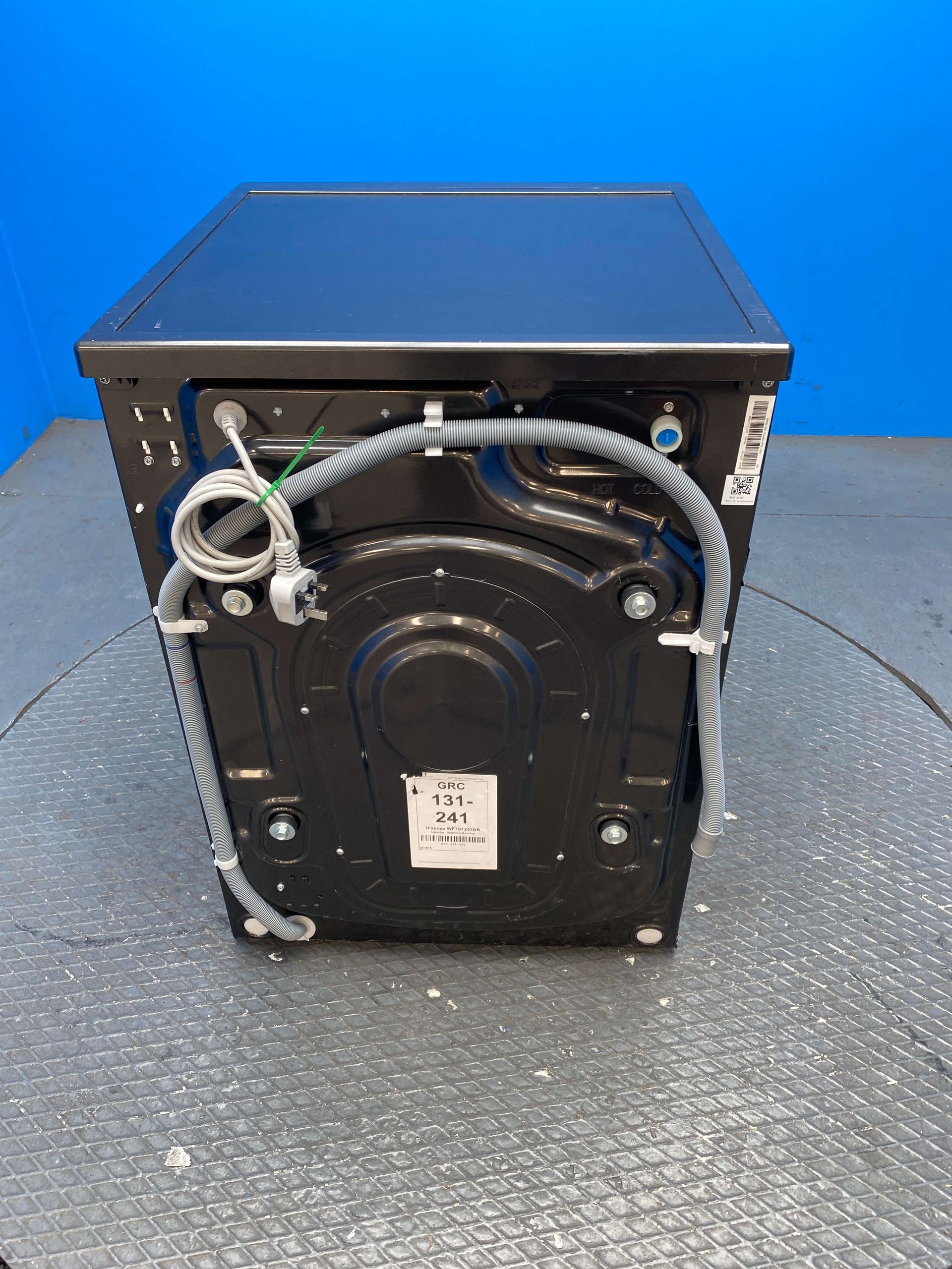 Hisense 7S Series WF7S1247BB 12kg 1400 Spin AI Washing Machine