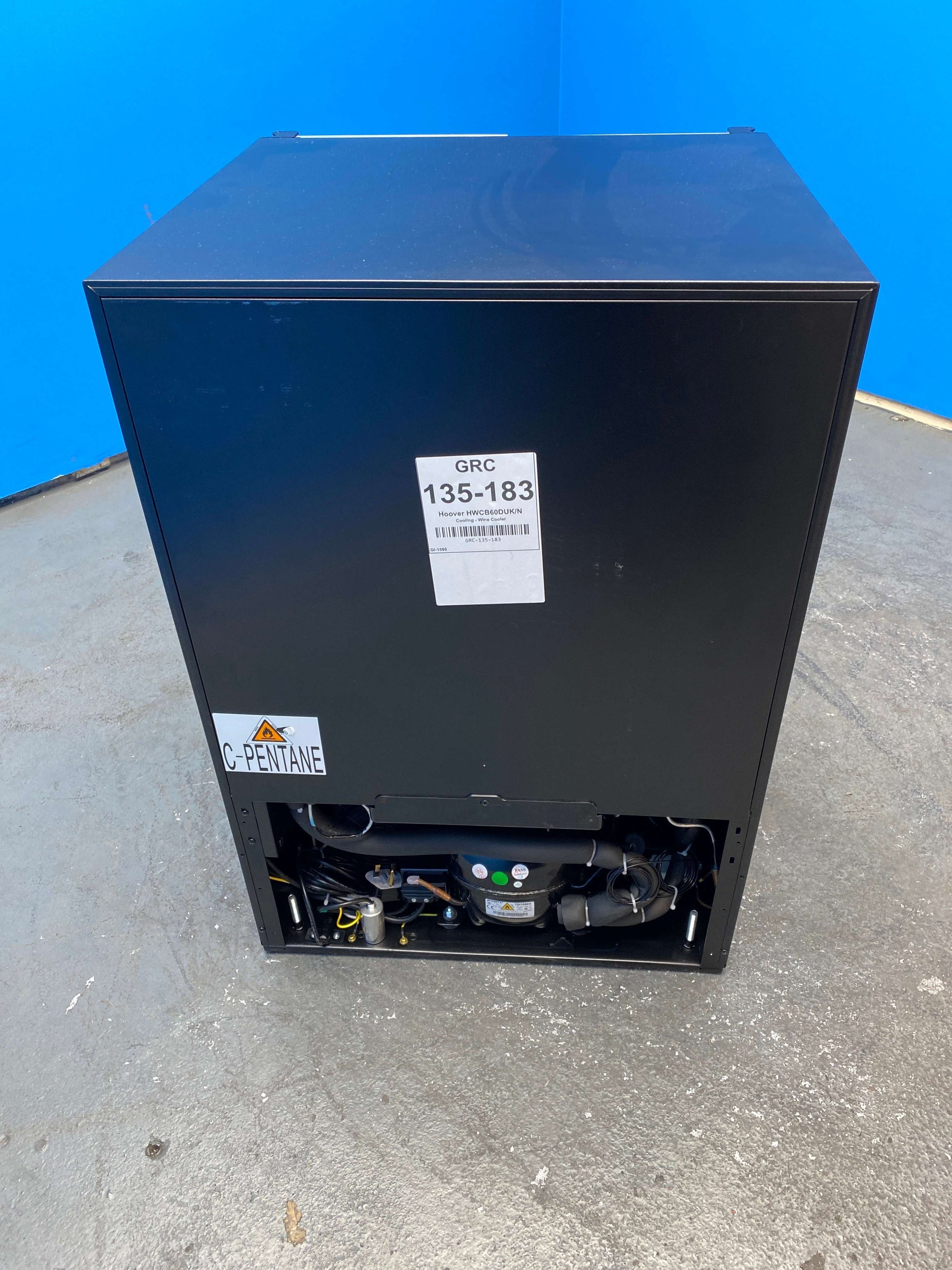Hoover HWCB60DUK/N 38 Bottle Freestanding Wine Cooler