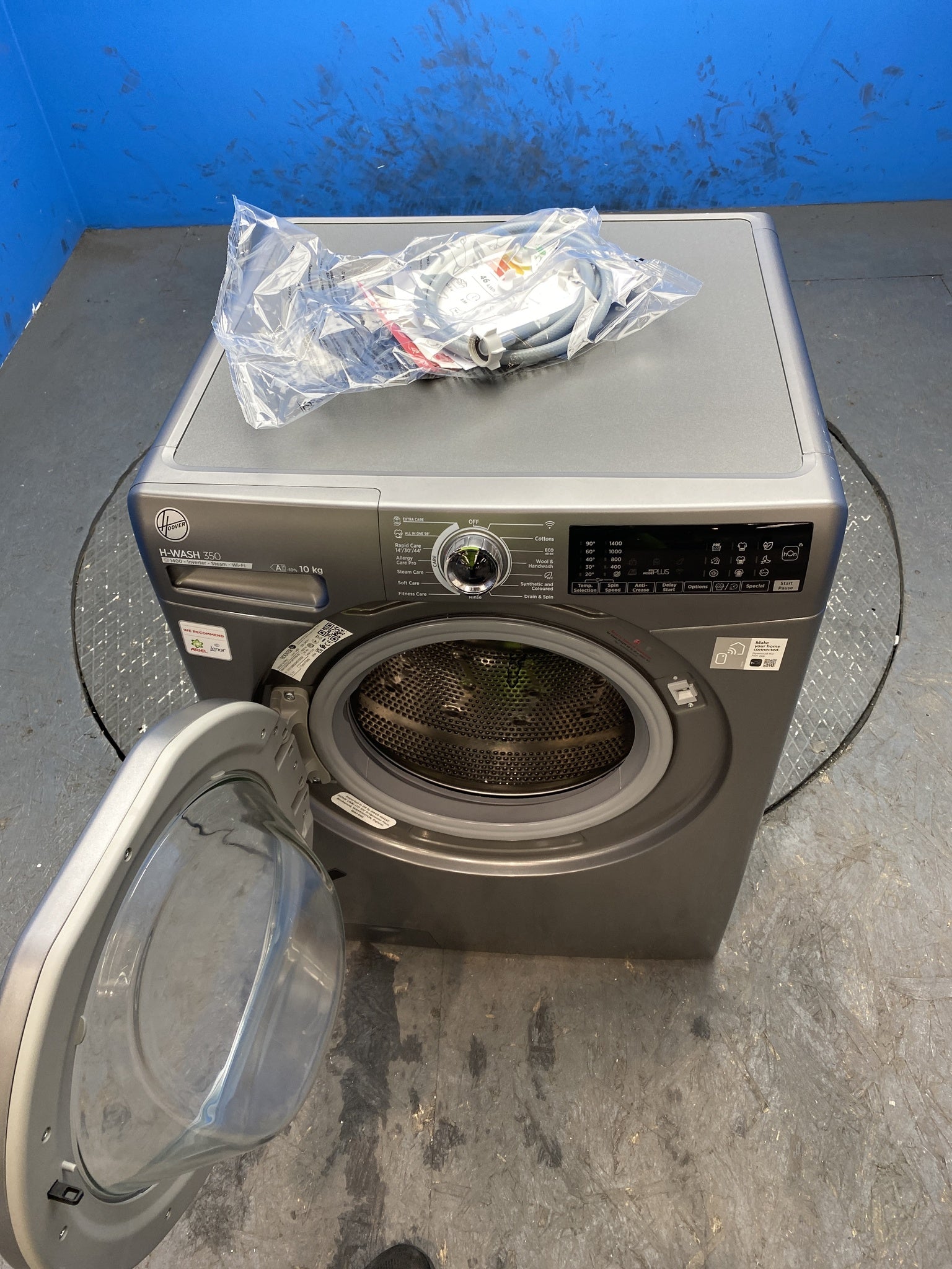 #GRC-144-972 - Hoover H3WPS4106TRR6 10kg 1400 Spin Washing Machine