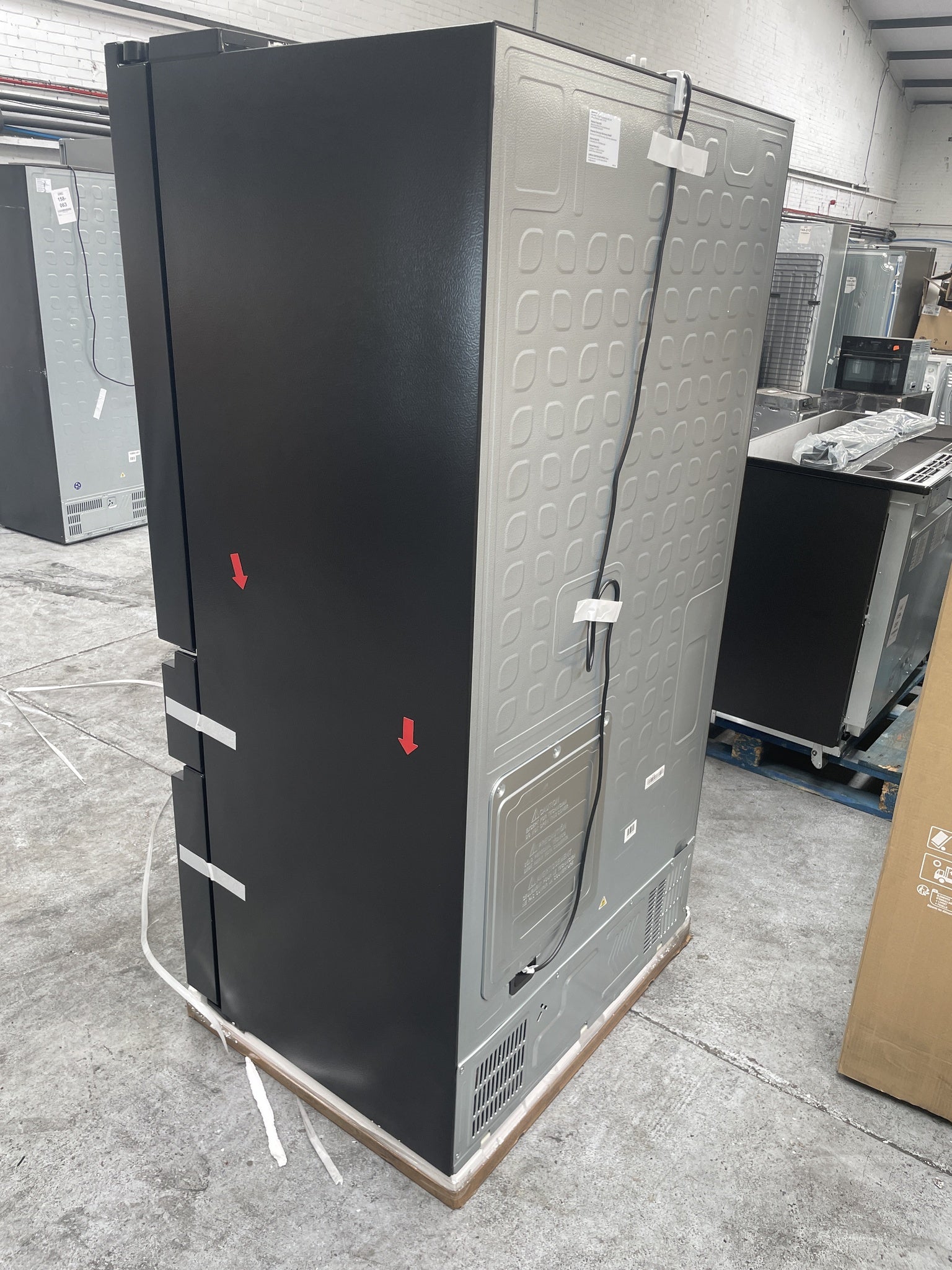 #GRC-158-128 - Hisense RF749N4SWFE PureFlat French Door Fridge Freezer