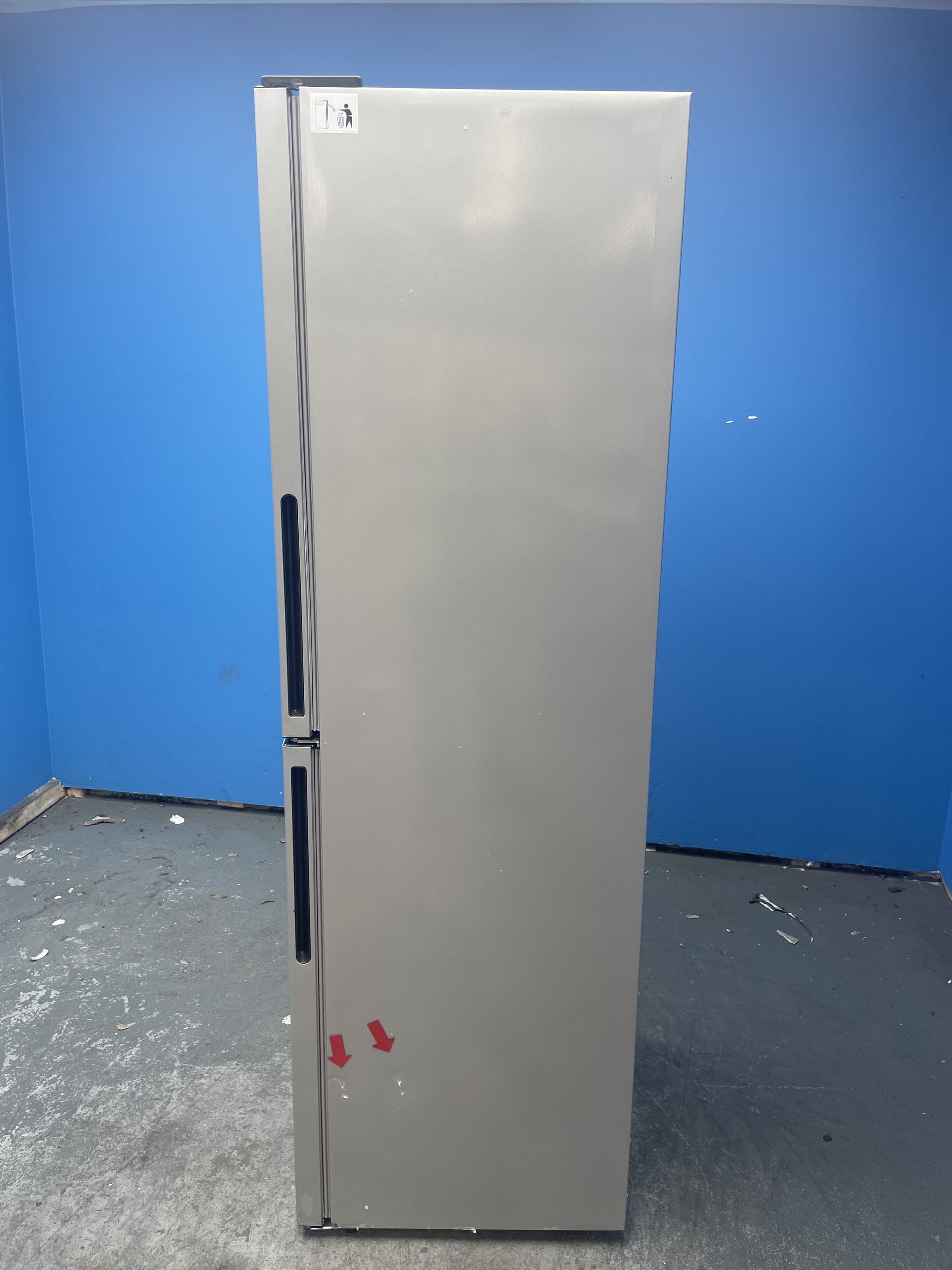 #GRC-159-065 - Hoover H-FRIDGE 300 HVT3CLECKIHS 252 Litre Combi Fridge Freezer