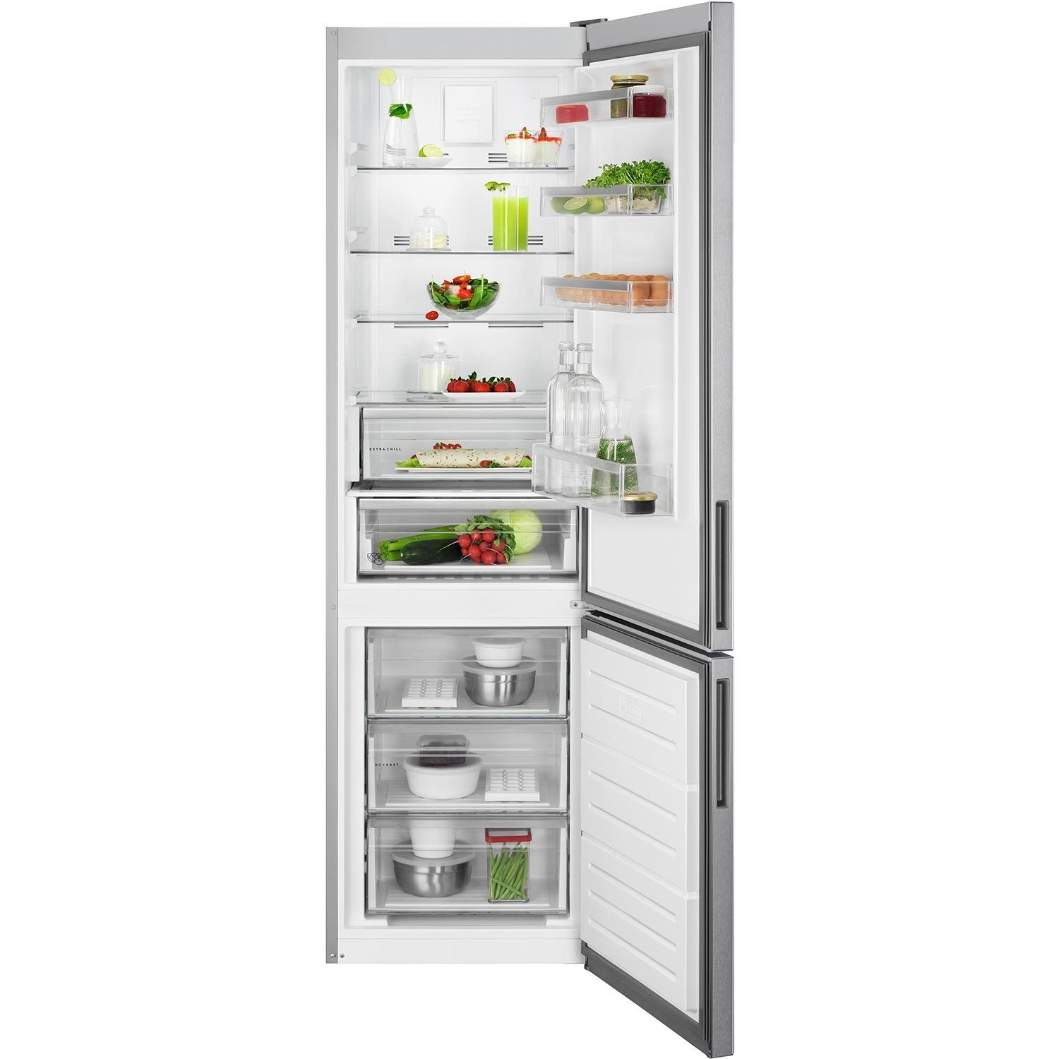 AEG RCB636E2MX 6000 TwinTech No Frost 60/40 Fridge Freezer – Renew 2 U