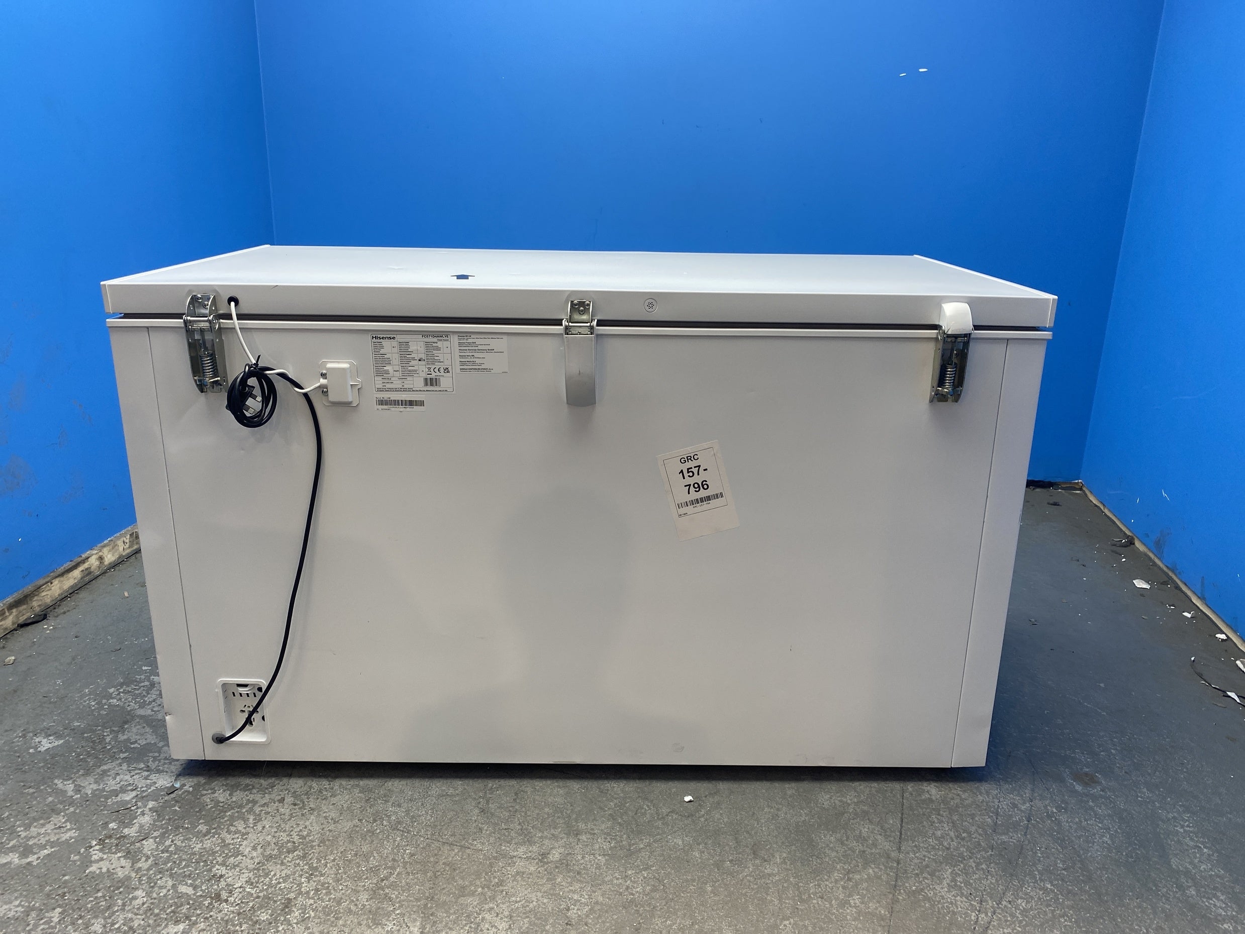 #GRC-157-796 - Hisense FC571D4AWLYE 372L Winter Guard Chest Freezer