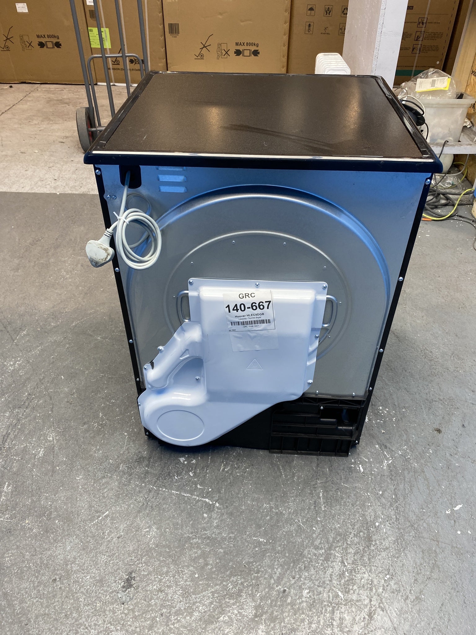 Hoover HLEC9DGB 9kg Condenser Tumble Dryer