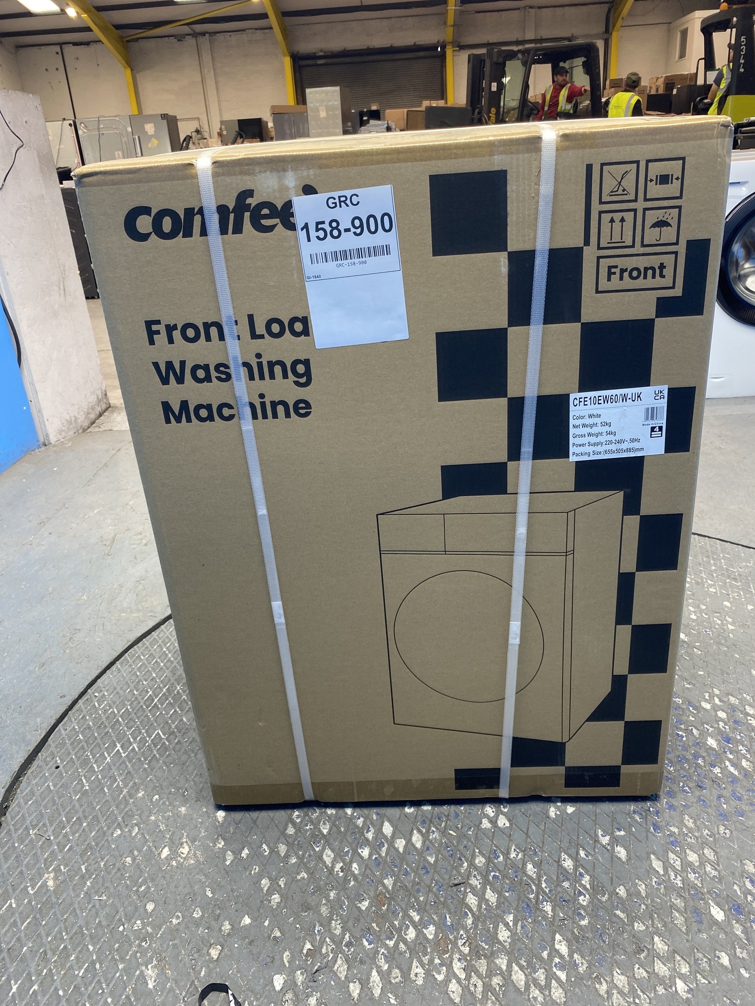 #GRC-158-900 - Comfee CFE10EW60/W Slim 6kg 1000rpm Washing Machine