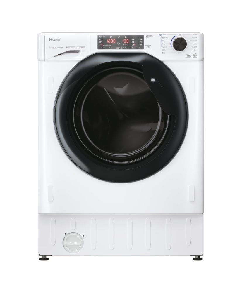 Haier HWQ90B416FWB Series 4 Integrated 9kg 1600 Spin Washing Machine – Renew 2 U