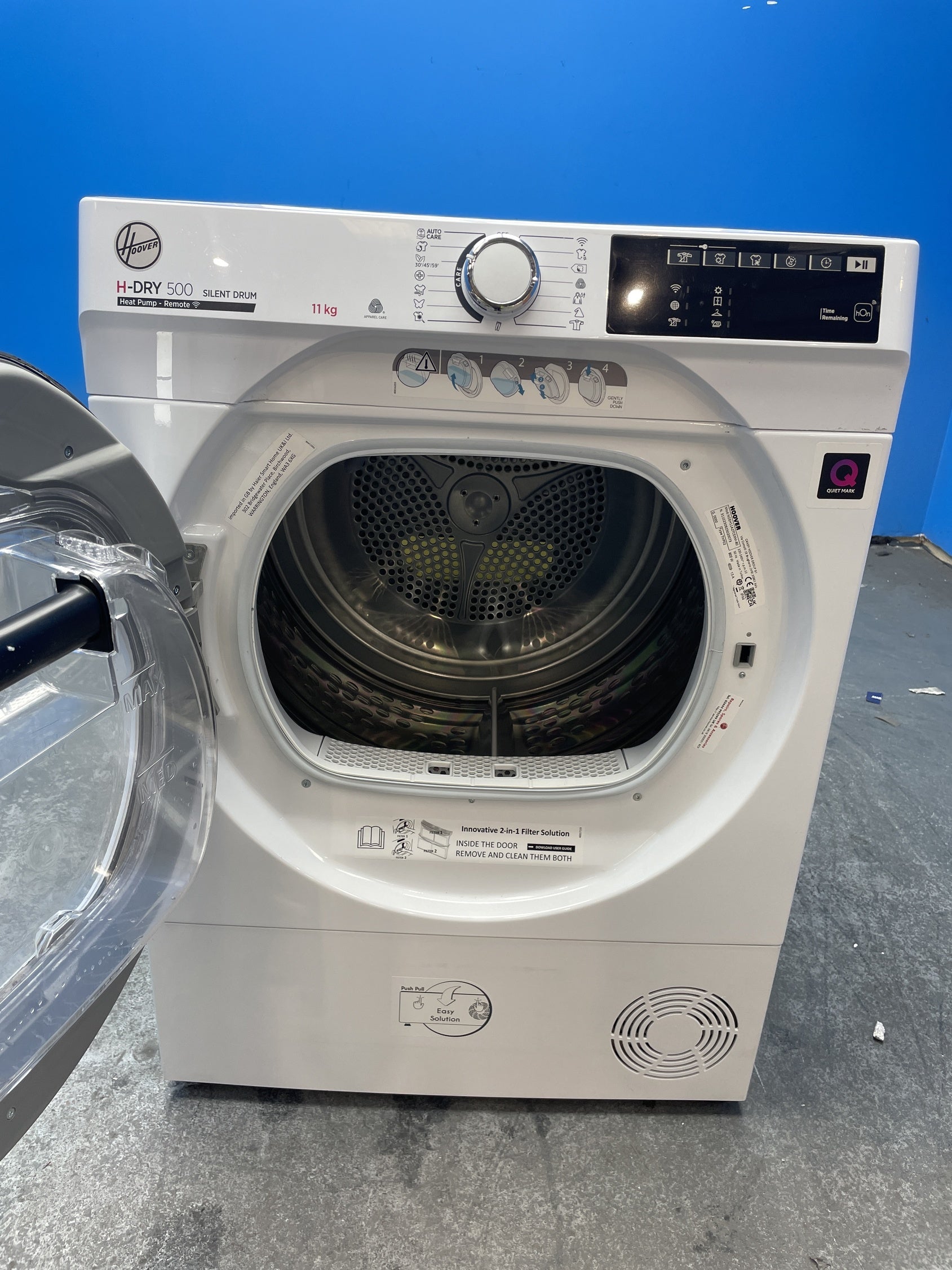 #GRC-159-029 - Hoover NDEH11A2TCEXM 11kg Heat Pump Tumble Dryer