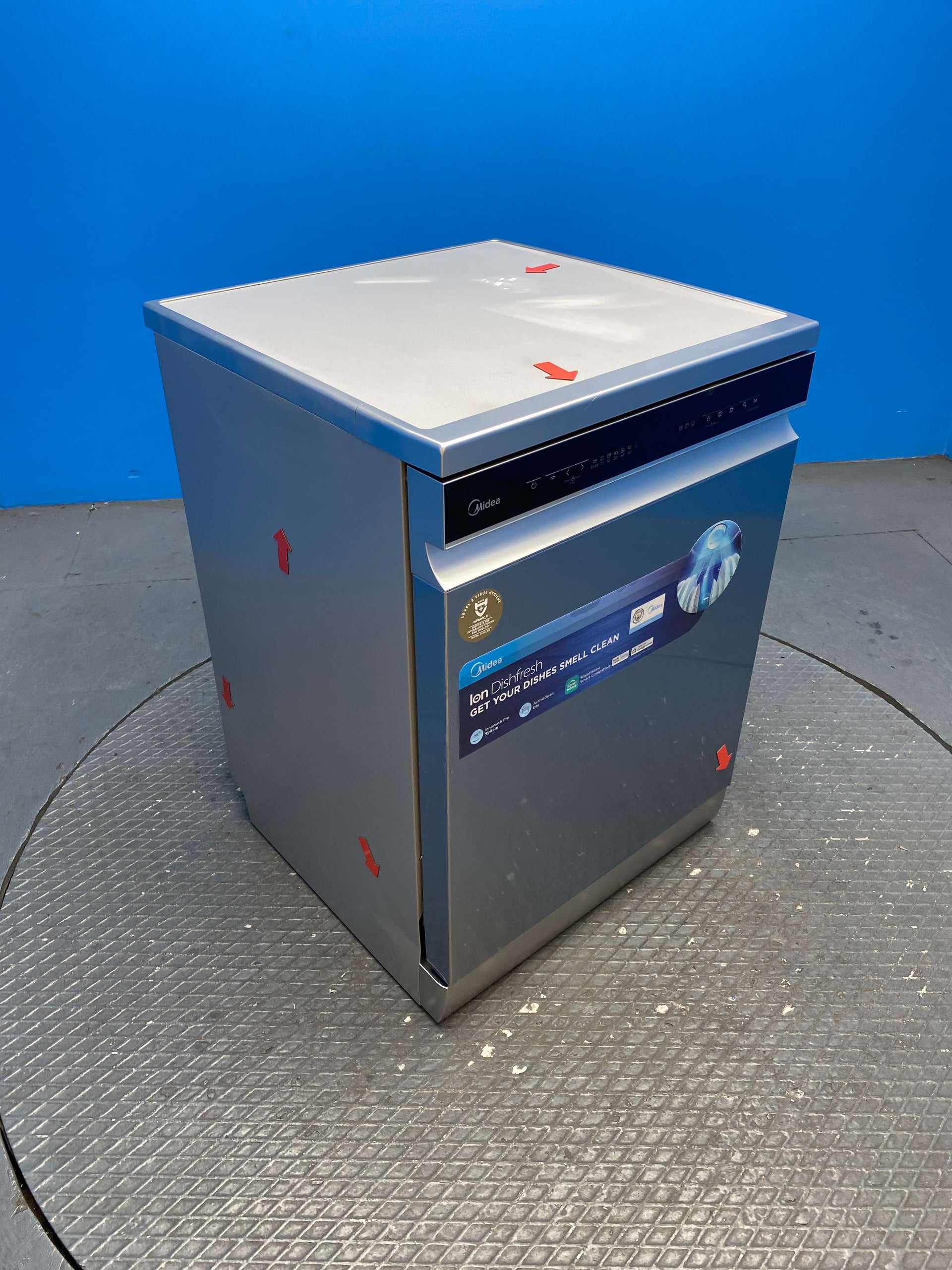 Midea MDWEF1433DSS Full Size 14 Place Dishwasher